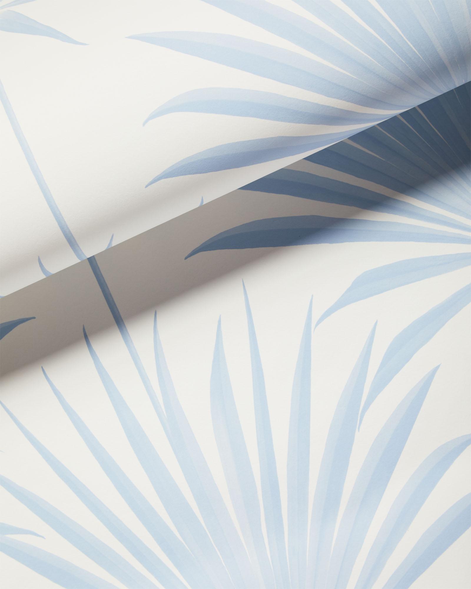 Island Palm Wallpaper Swatch Serena and Lily