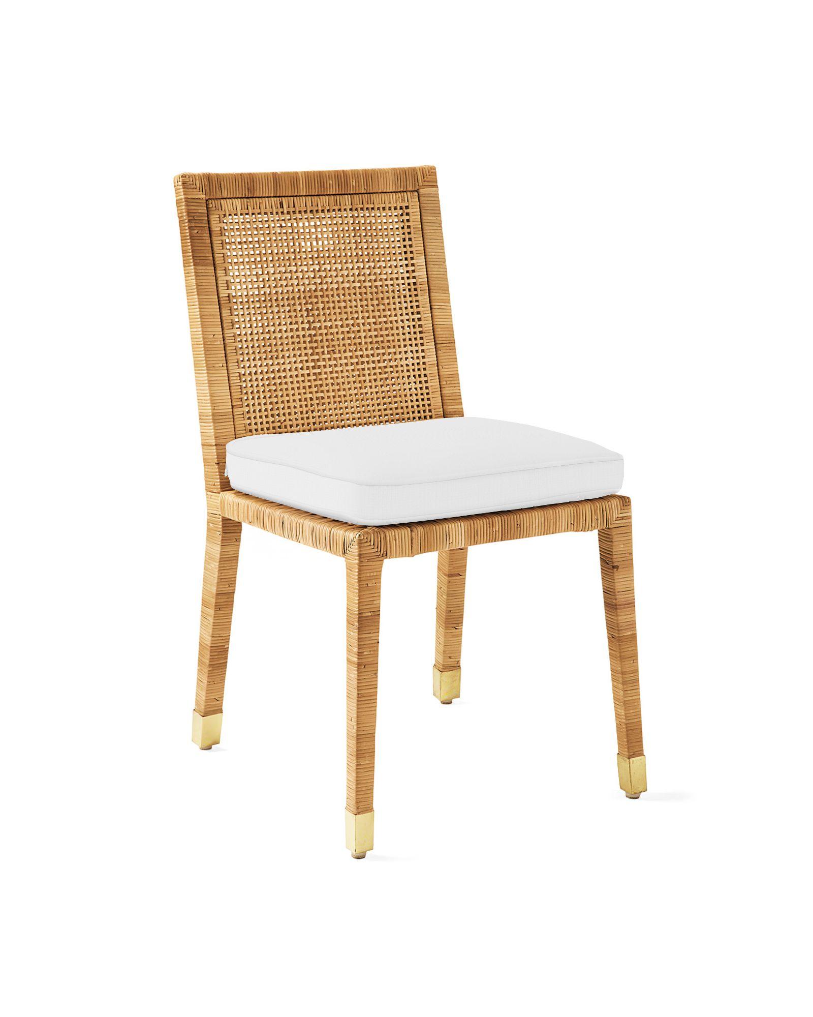 Balboa Rattan Side Chair Natural Serena and Lily