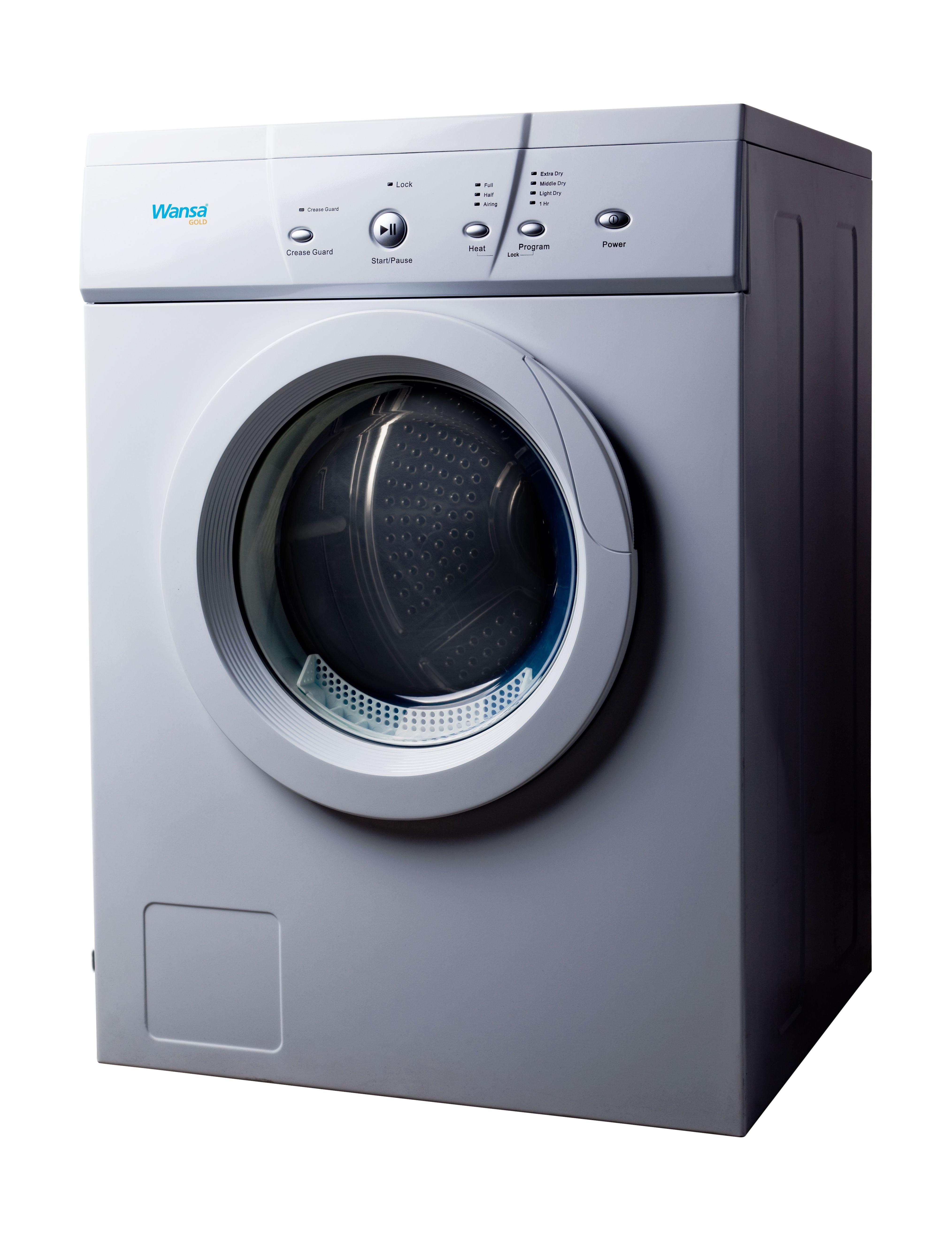 Wansa Gold 7KG Front Load Washing Machine + Wansa Gold 6kg Air Vented