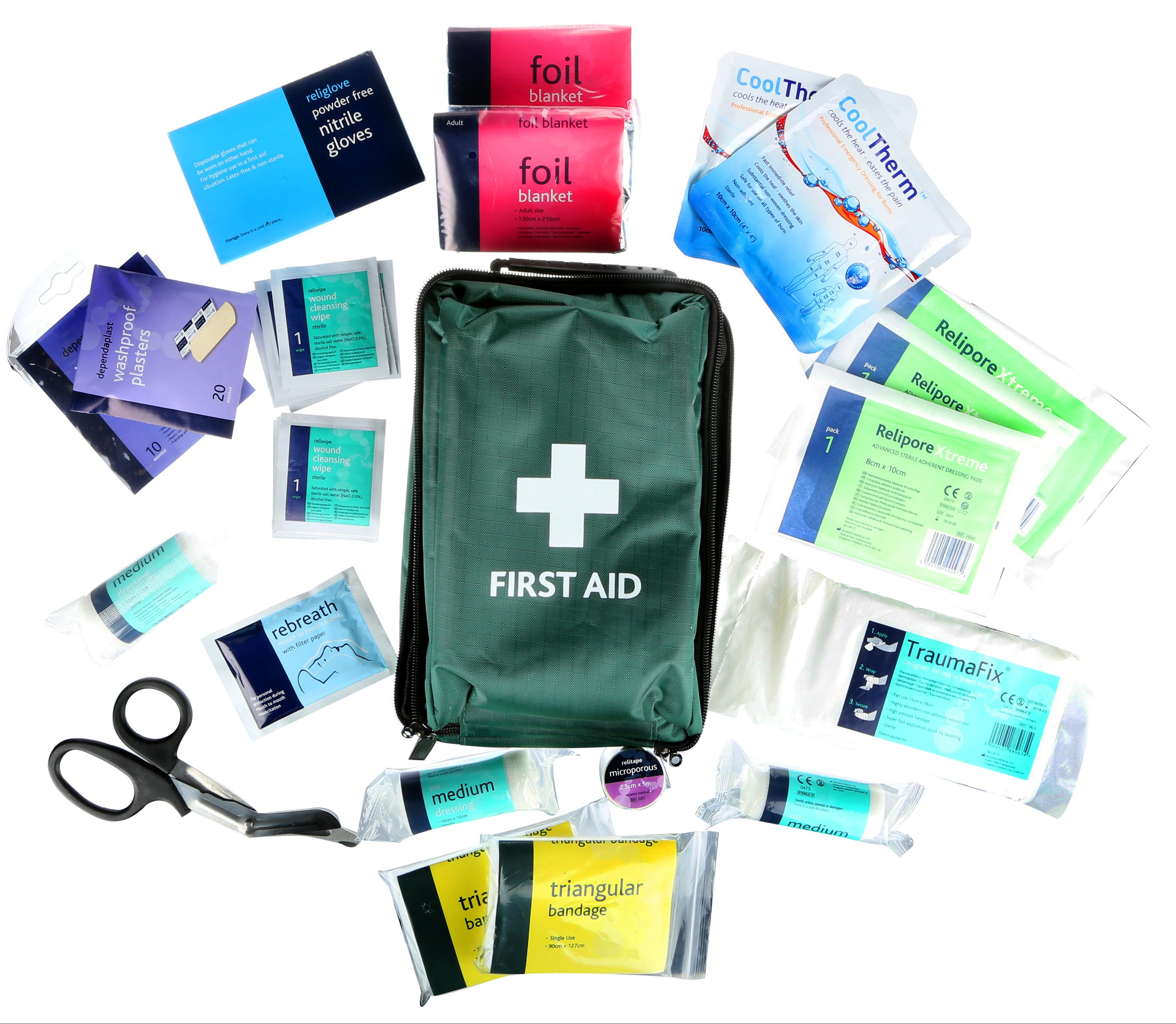 66pc Motorists First Aid Kit Halfords UK