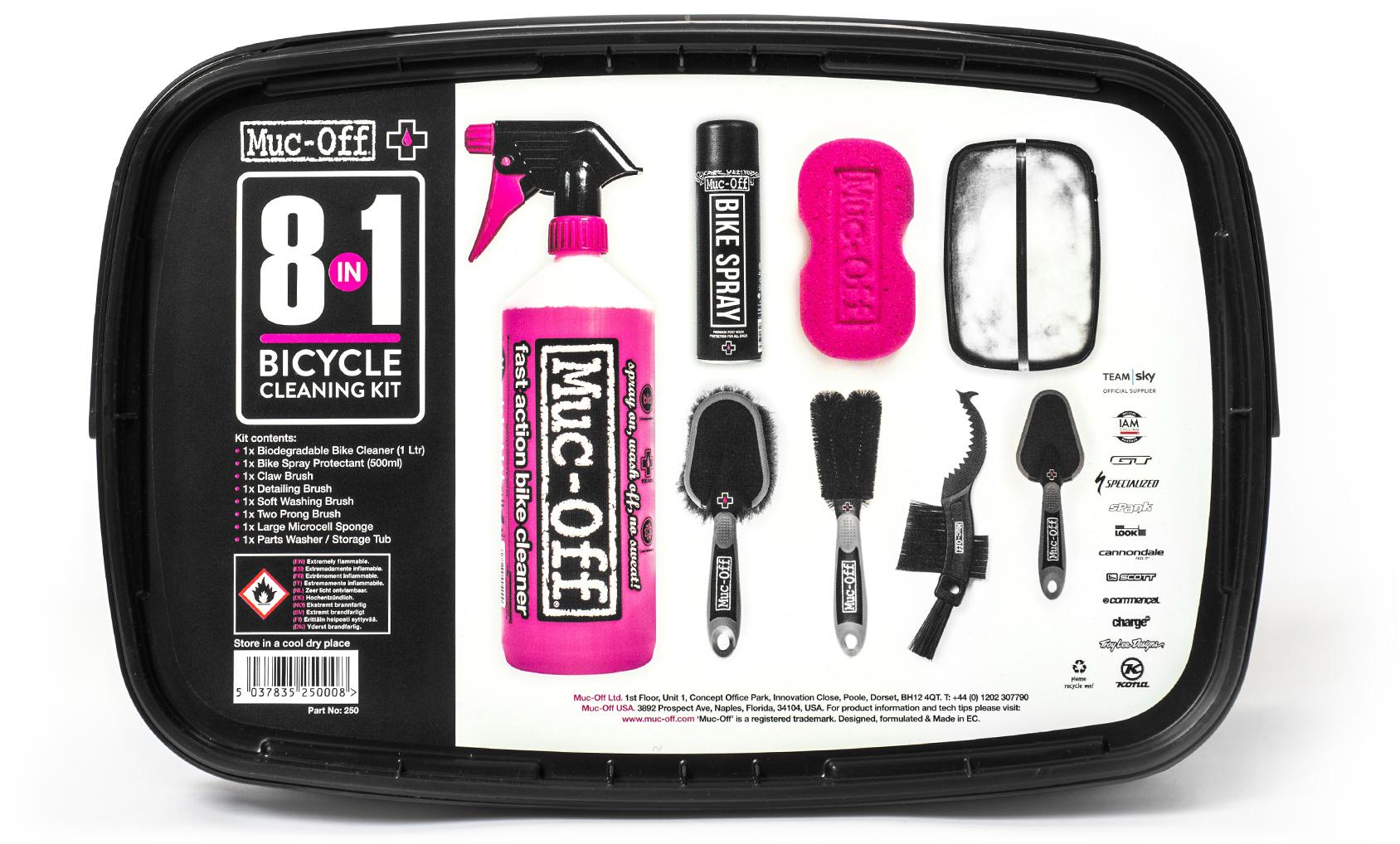 MucOff 8in1 Bike Cleaning Kit Halfords UK