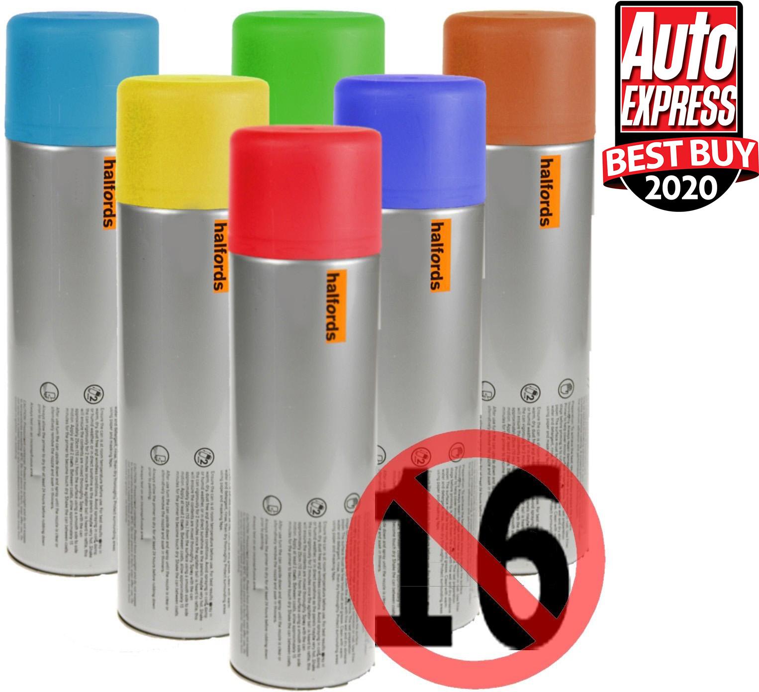 Halfords Ford Moondust Silver Car Spray Paint 300ml Halfords UK