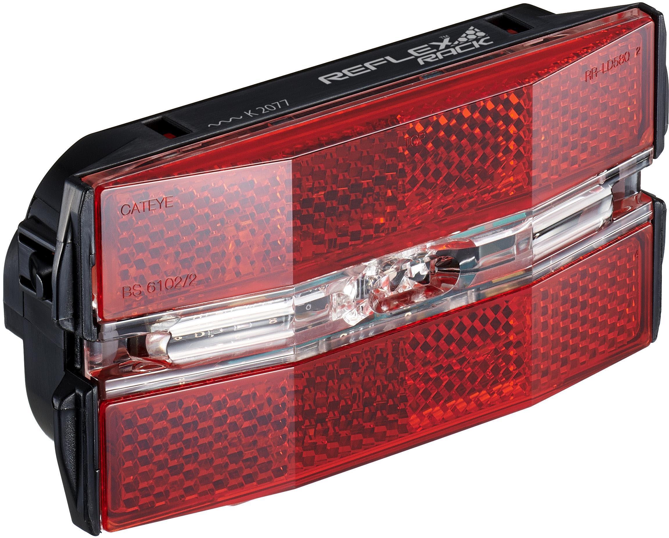 Cateye Reflex Pannier Rack Rear Bike Light Halfords UK