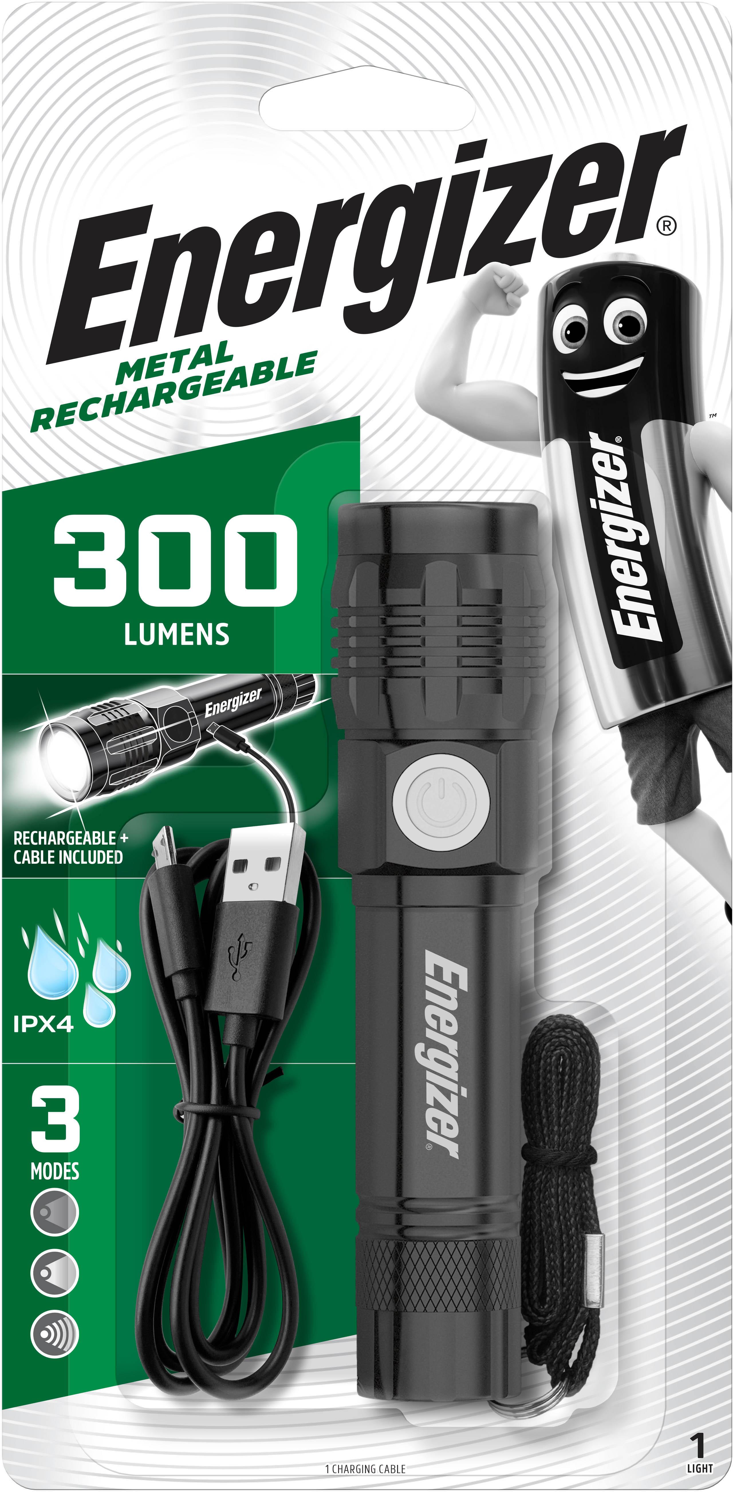Energizer Metal Rechargeable Light Halfords UK