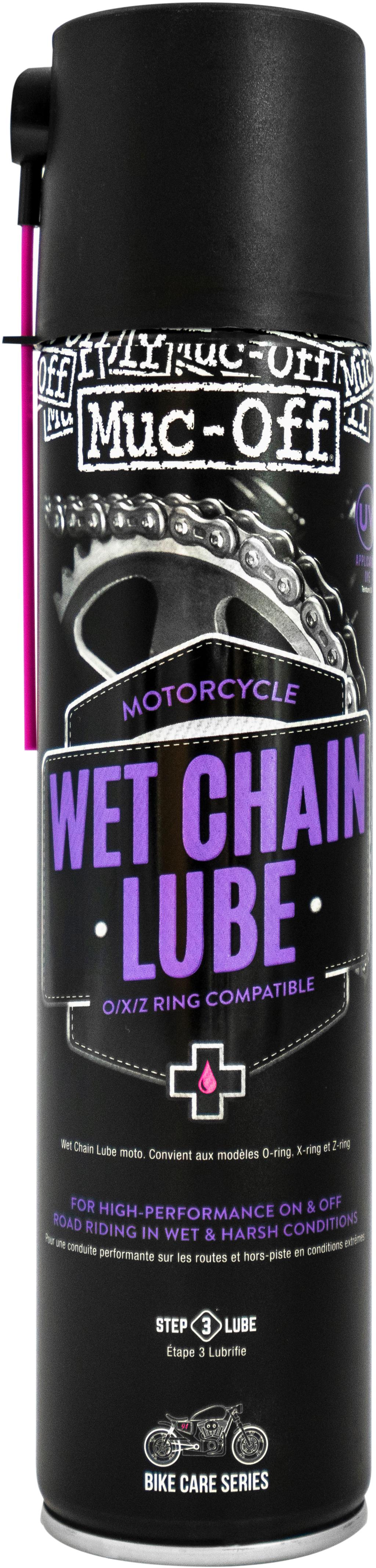 MucOff Motorcycle Wet Conditions Lube 400ml Halfords UK