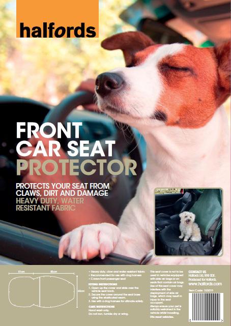 Halfords Front Car Seat Protector Halfords UK