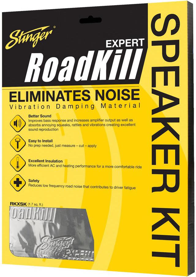Stinger R/Kill S/DeadeningSpeaker Kit Halfords UK