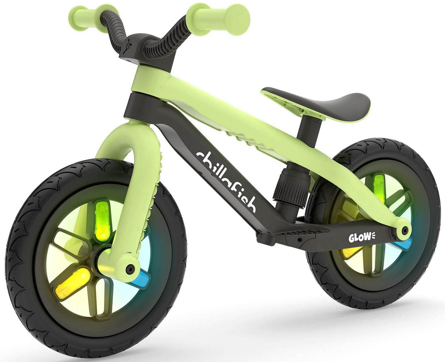 Chillafish BMXie Glow Balance Bike Pistachio 12" Wheel Halfords UK