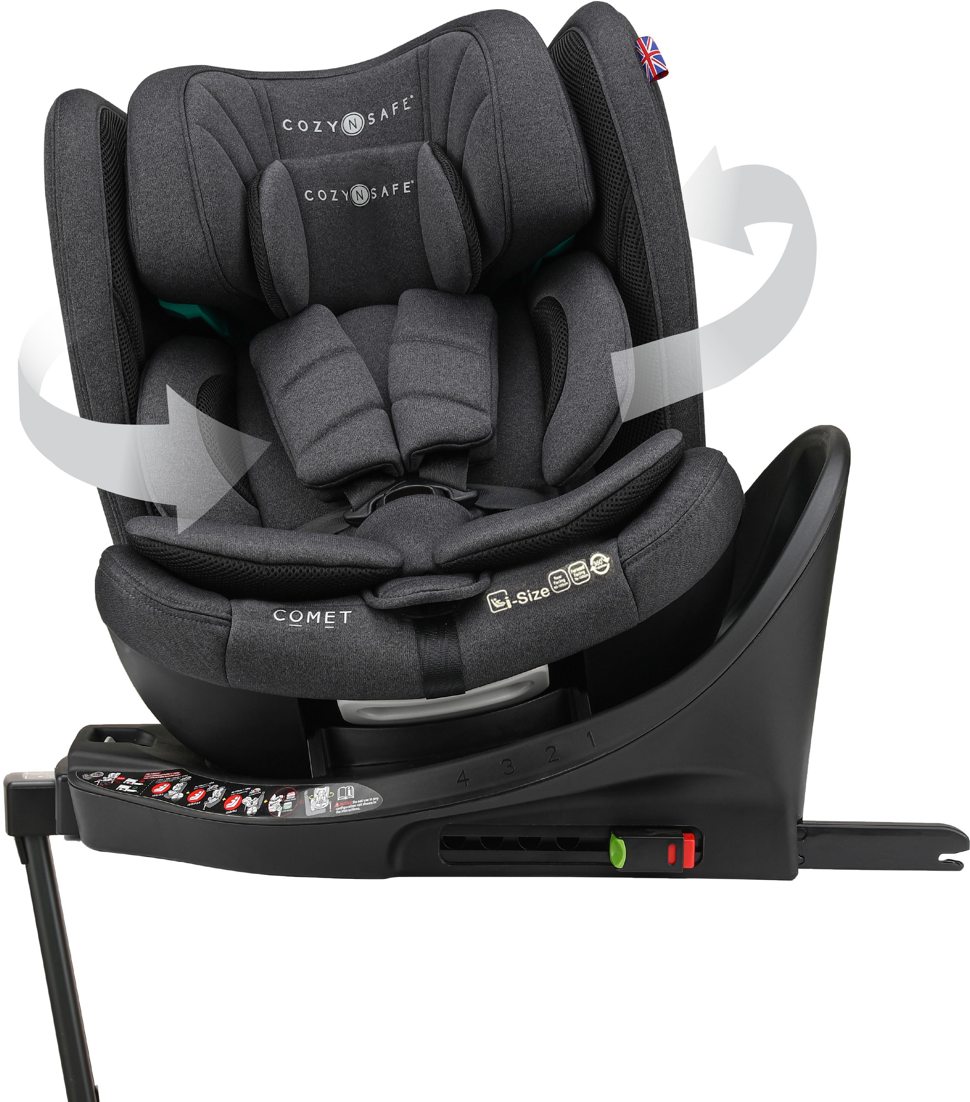 Cozy N Safe Comet iSize 360° Rotation Car Seat Halfords UK