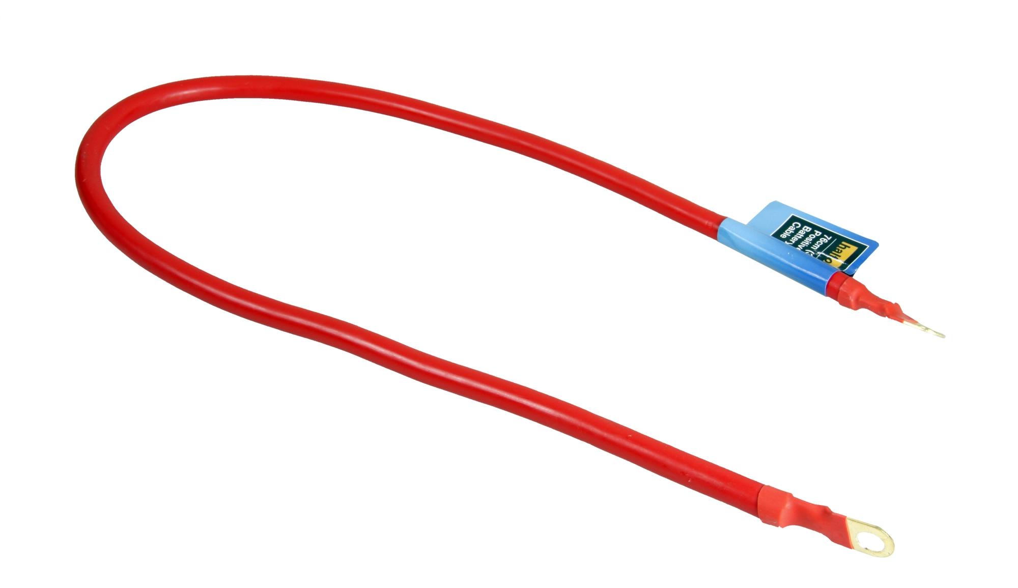 Halfords Positive Battery Cable 76cm (30") Halfords UK