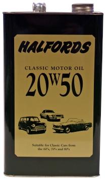 Halfords Classic Oil 20W50 5L Halfords UK