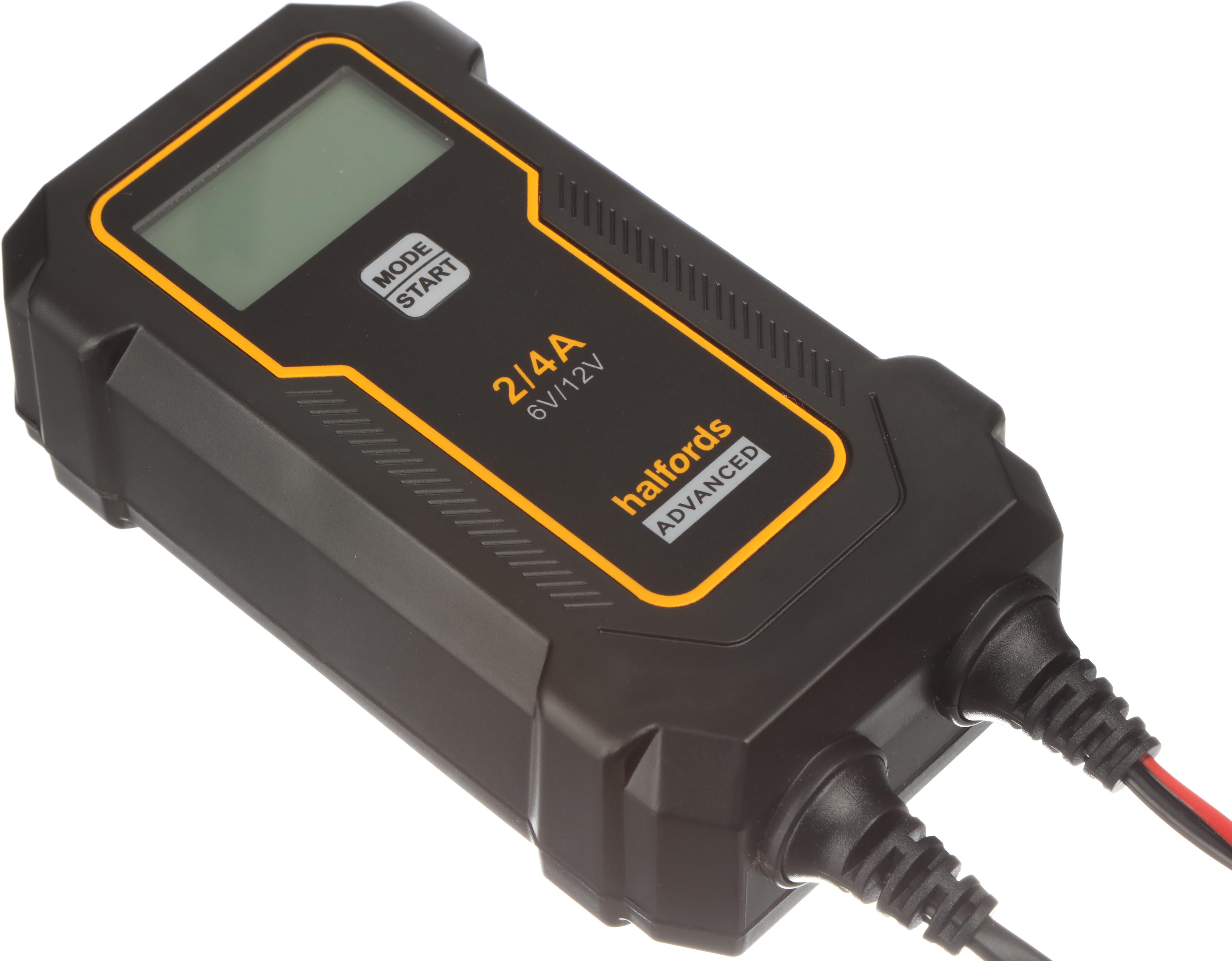 Halfords Advanced 4A Smart Charger Halfords UK