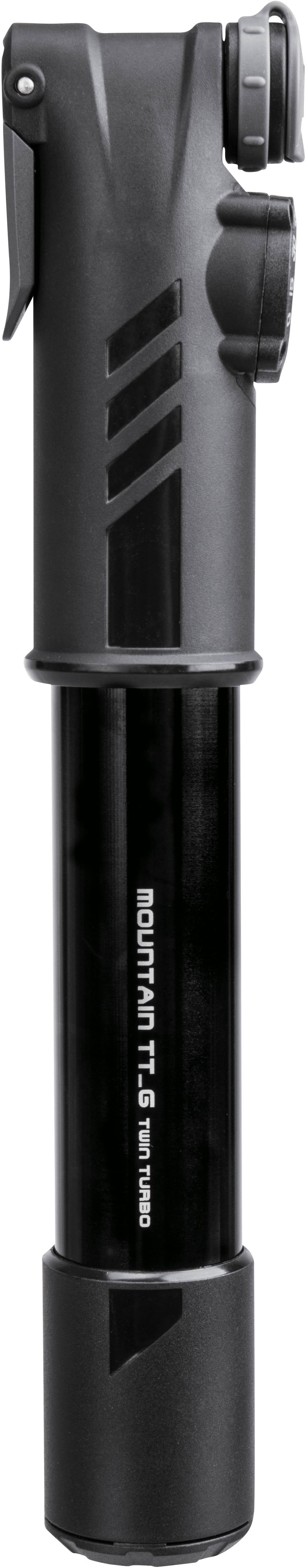 Topeak Mountain TT Twin Turbo Pump, With Gauge Halfords UK