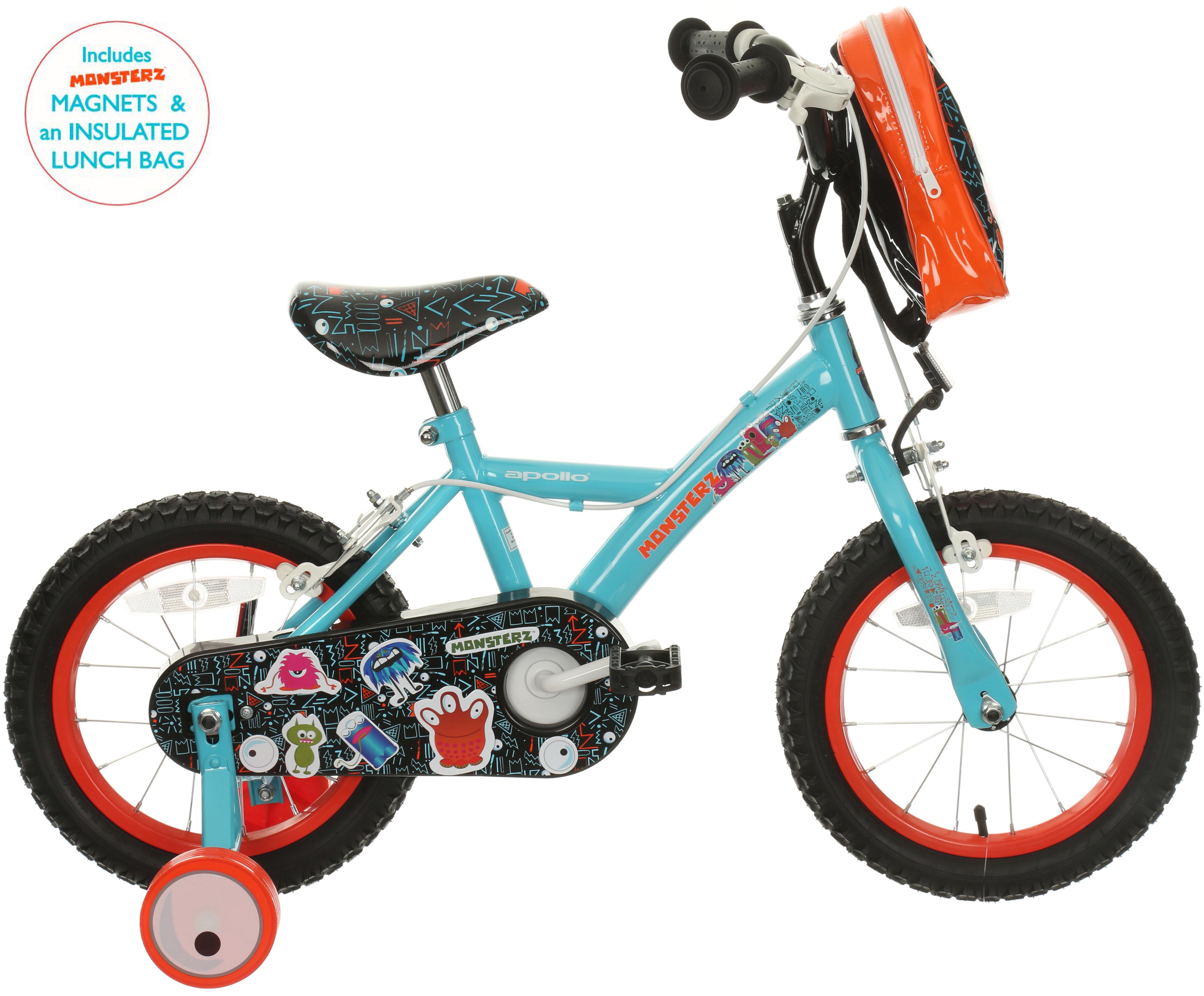 Apollo Monsterz Kids Bike - 14" Wheel | Halfords Uk