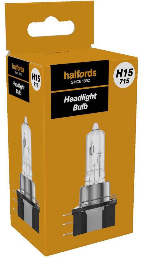 Halfords H15 715 Car Headlight Bulb Single Pack Halfords UK