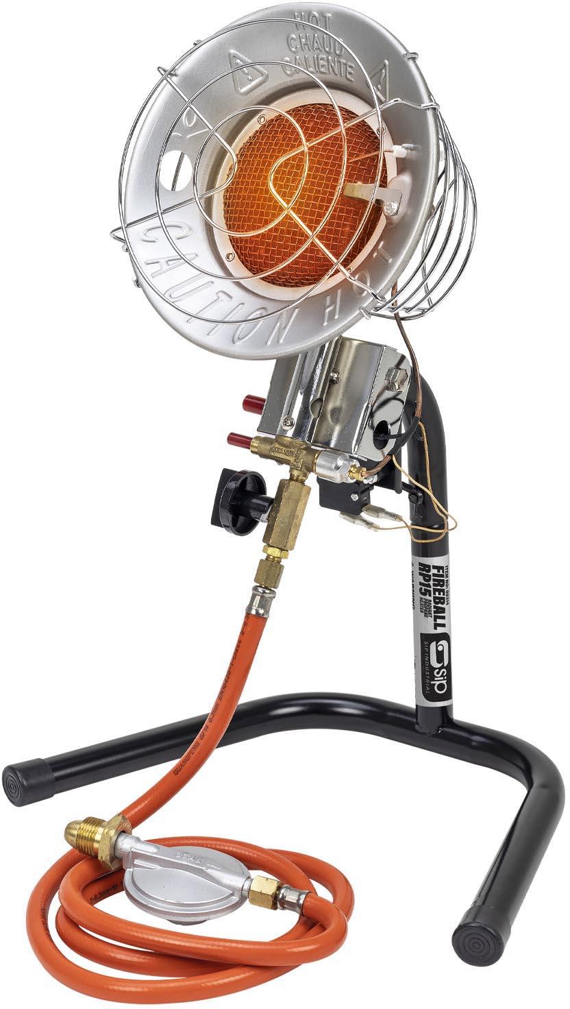 SIP FIREBALL RP15 Radiant Propane Heater Halfords UK