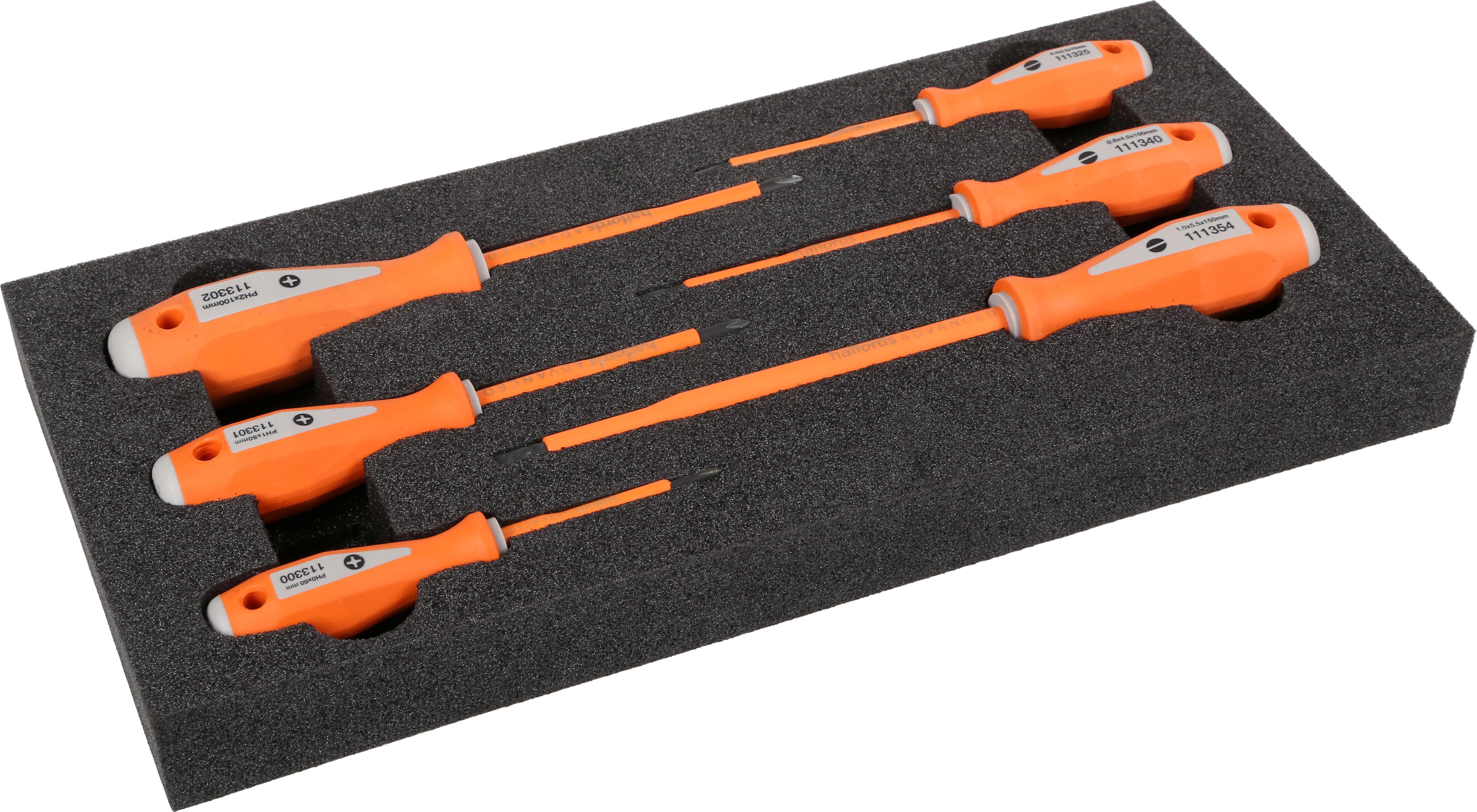 Halfords Advanced EV 1000V Insulated 6 Piece Screwdriver Set Halfords UK