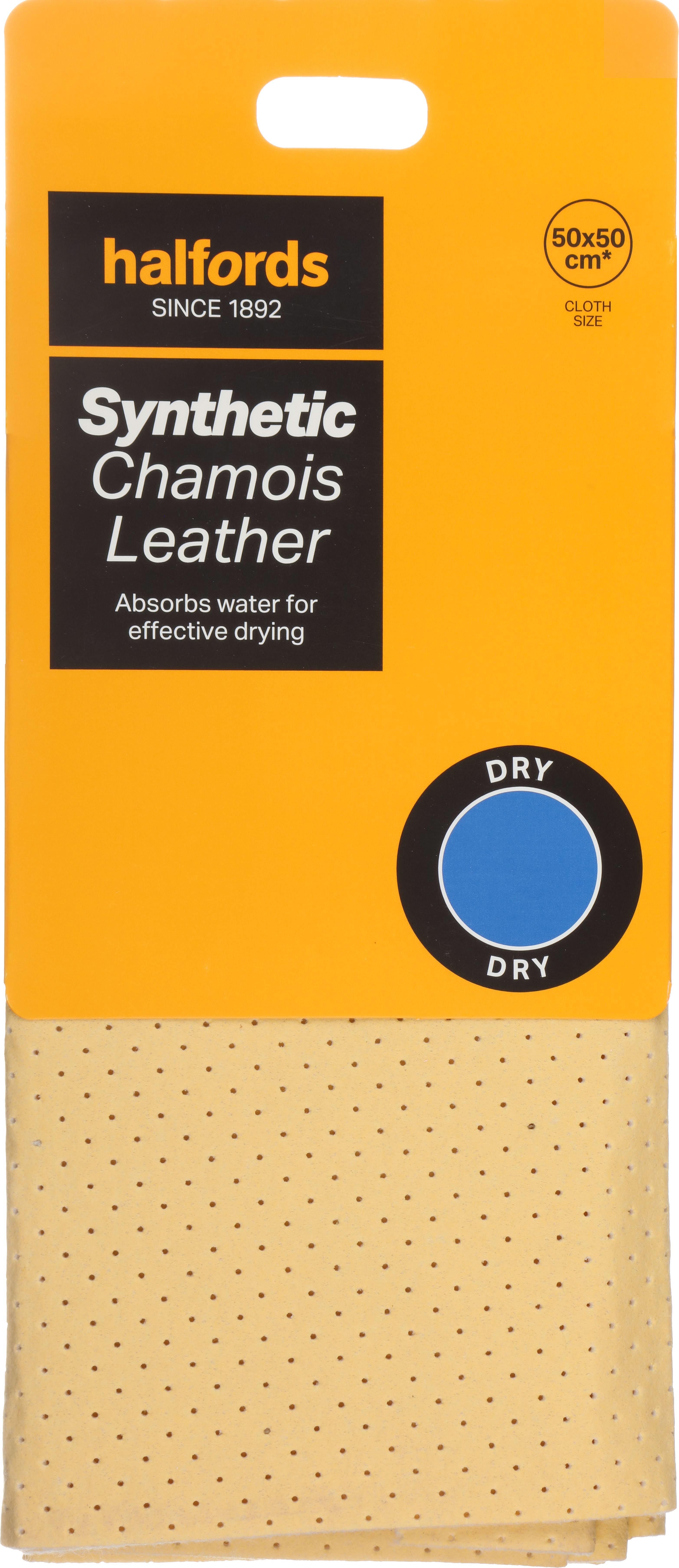 Halfords Synthetic Chamois Leather Halfords UK