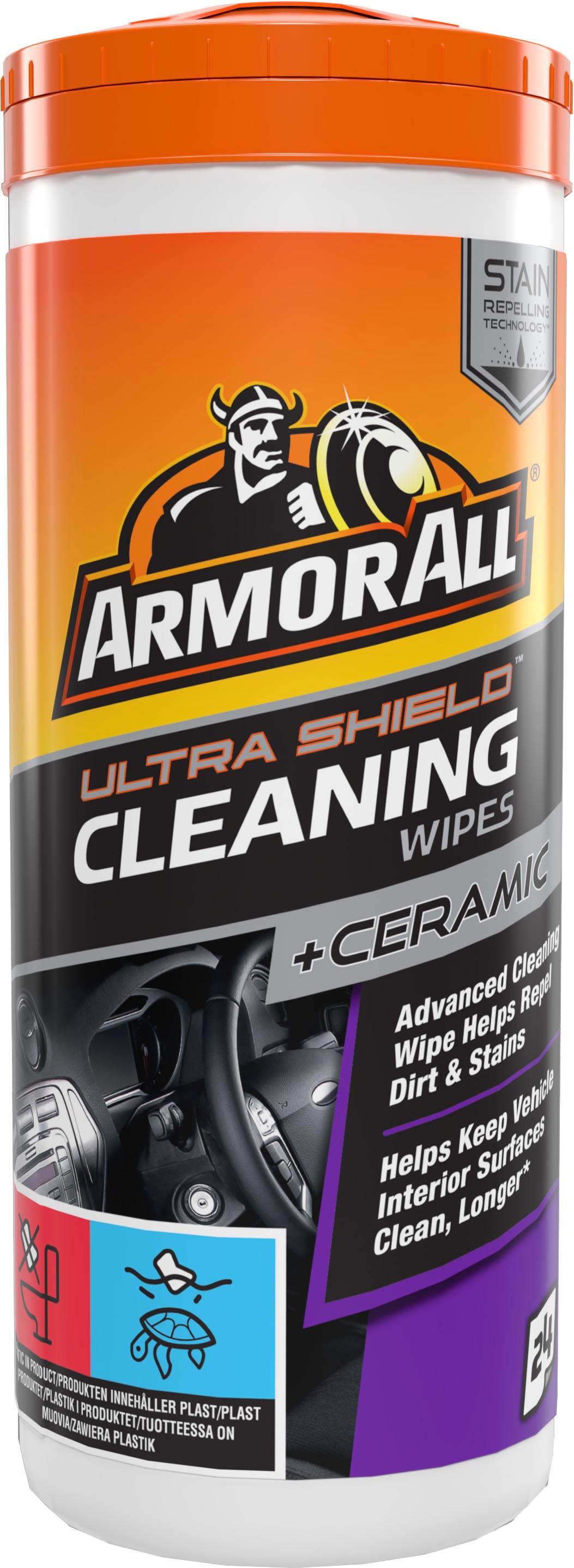 Armor All Shield + Ceramic Cleaning Wipes Halfords UK