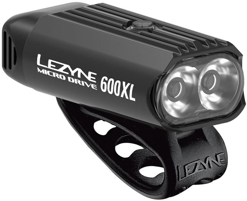 Lezyne Micro Drive 600Xl Lumen Front Bike Light, Blk/Hi Gloss | Halfords Uk