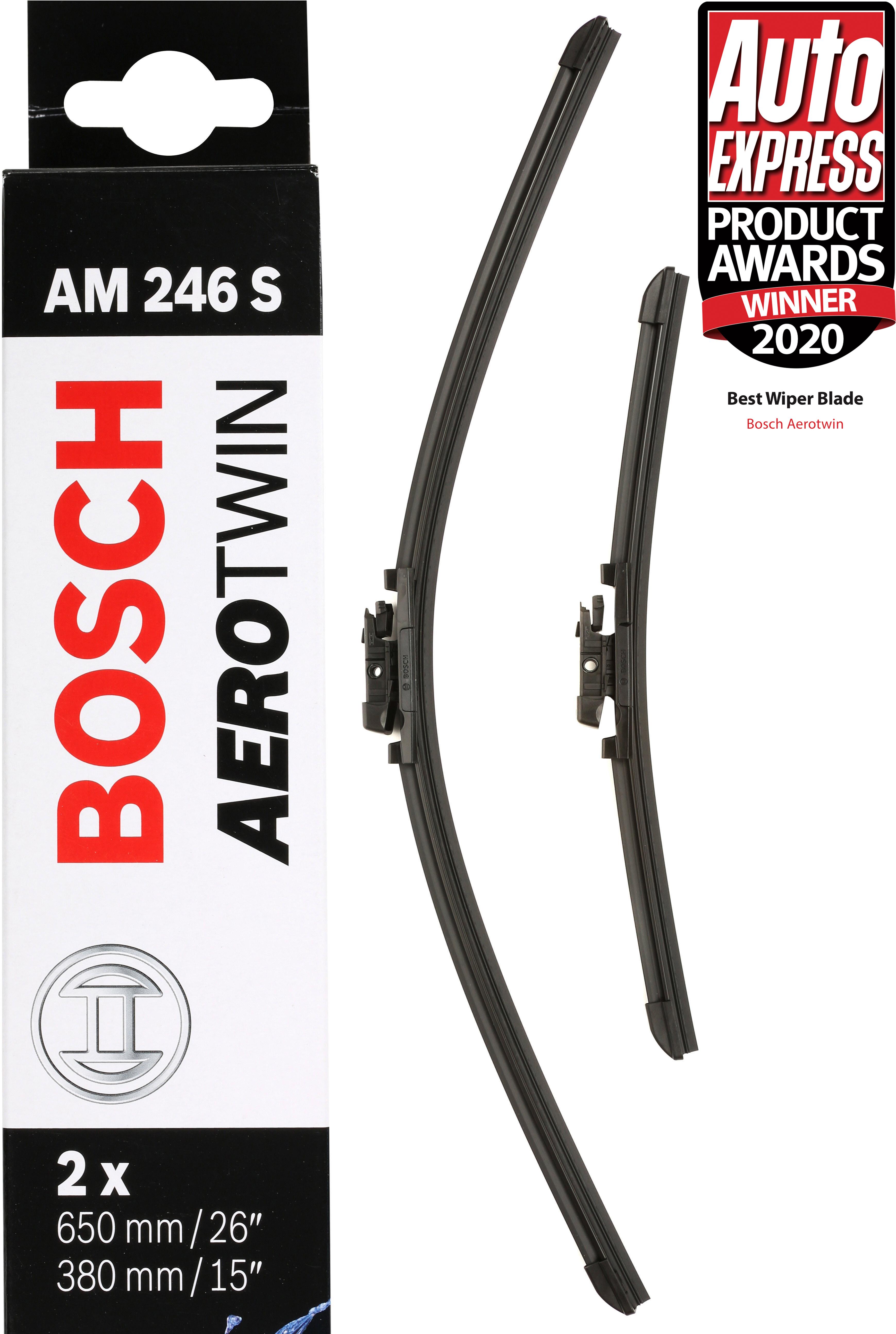 Bosch AM246S Wiper Blades Front Pair Halfords UK