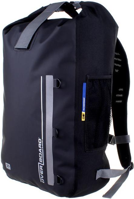 OverBoard Classic Waterproof Backpack 30 Litres Black Halfords UK