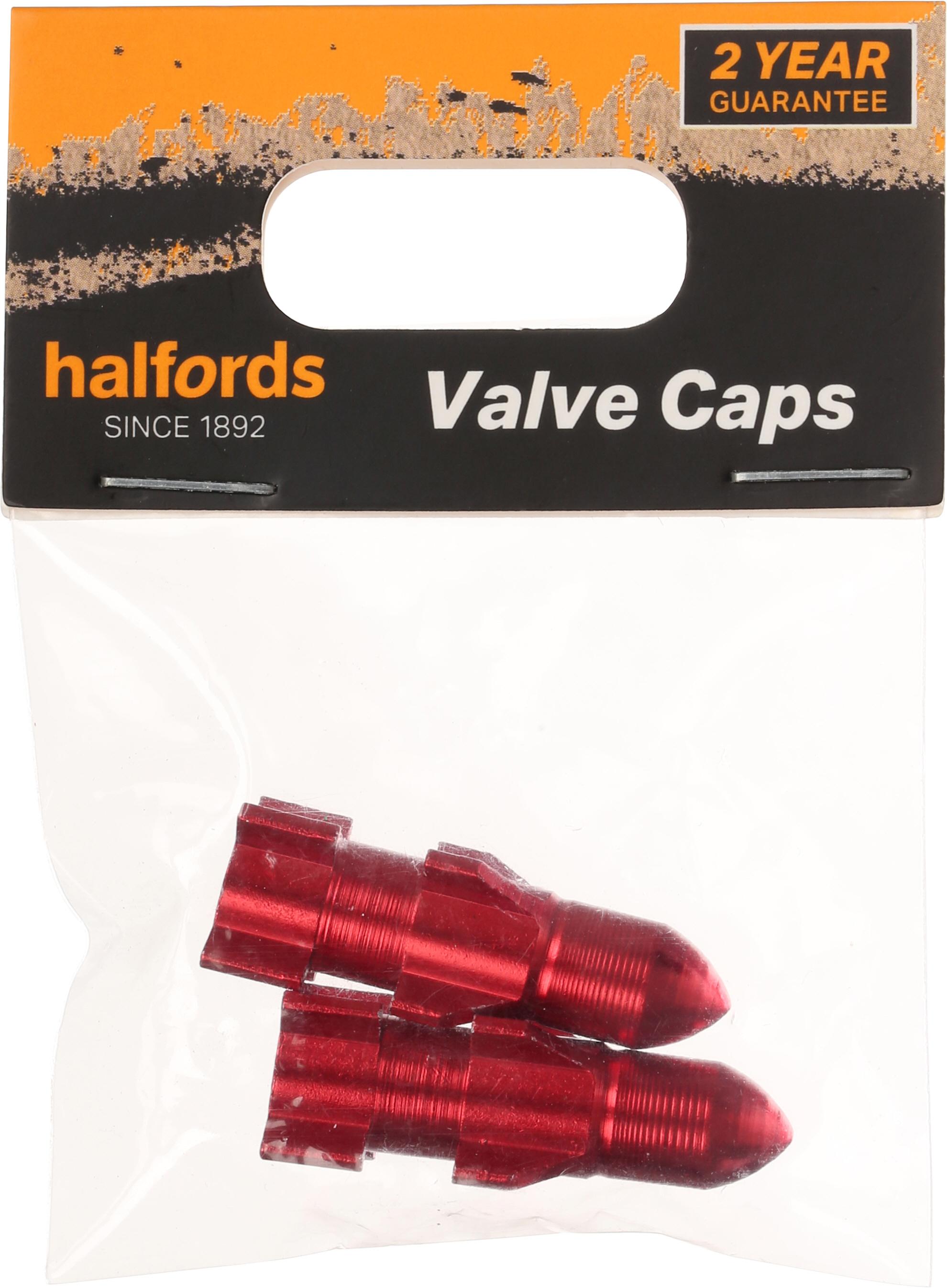 Halfords Kids Bike Valve Caps Rocket Red Halfords UK