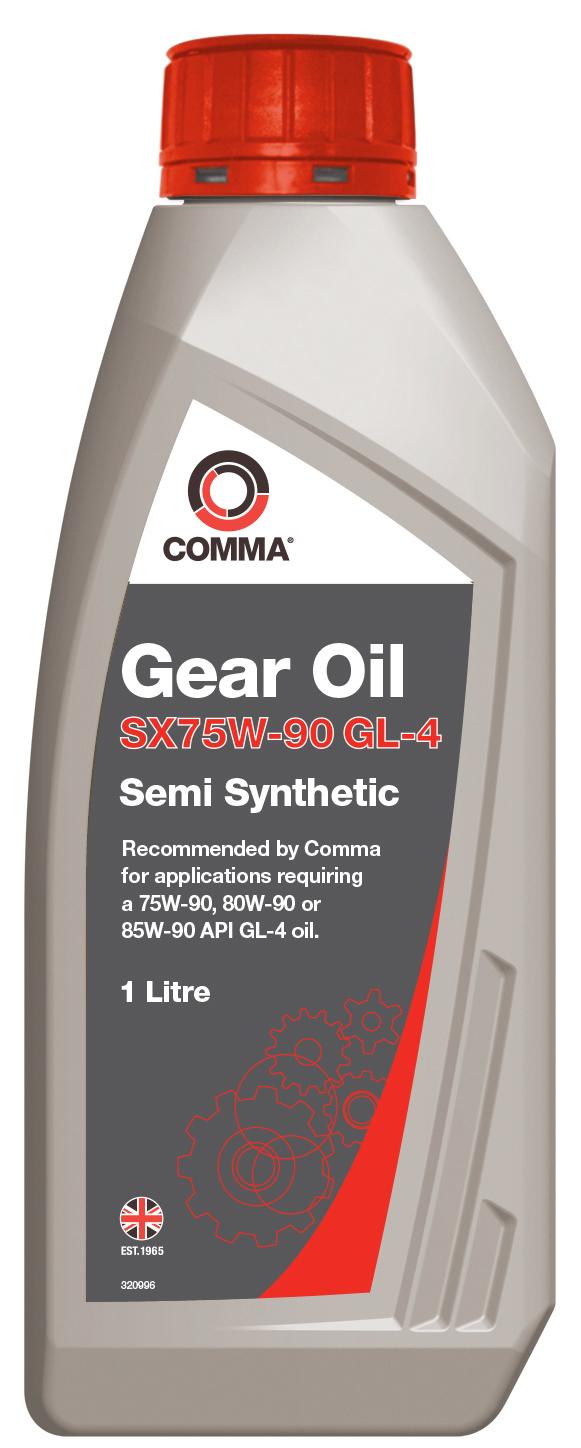 Comma Gear Oil SX75W/90 GL4 1L Halfords UK