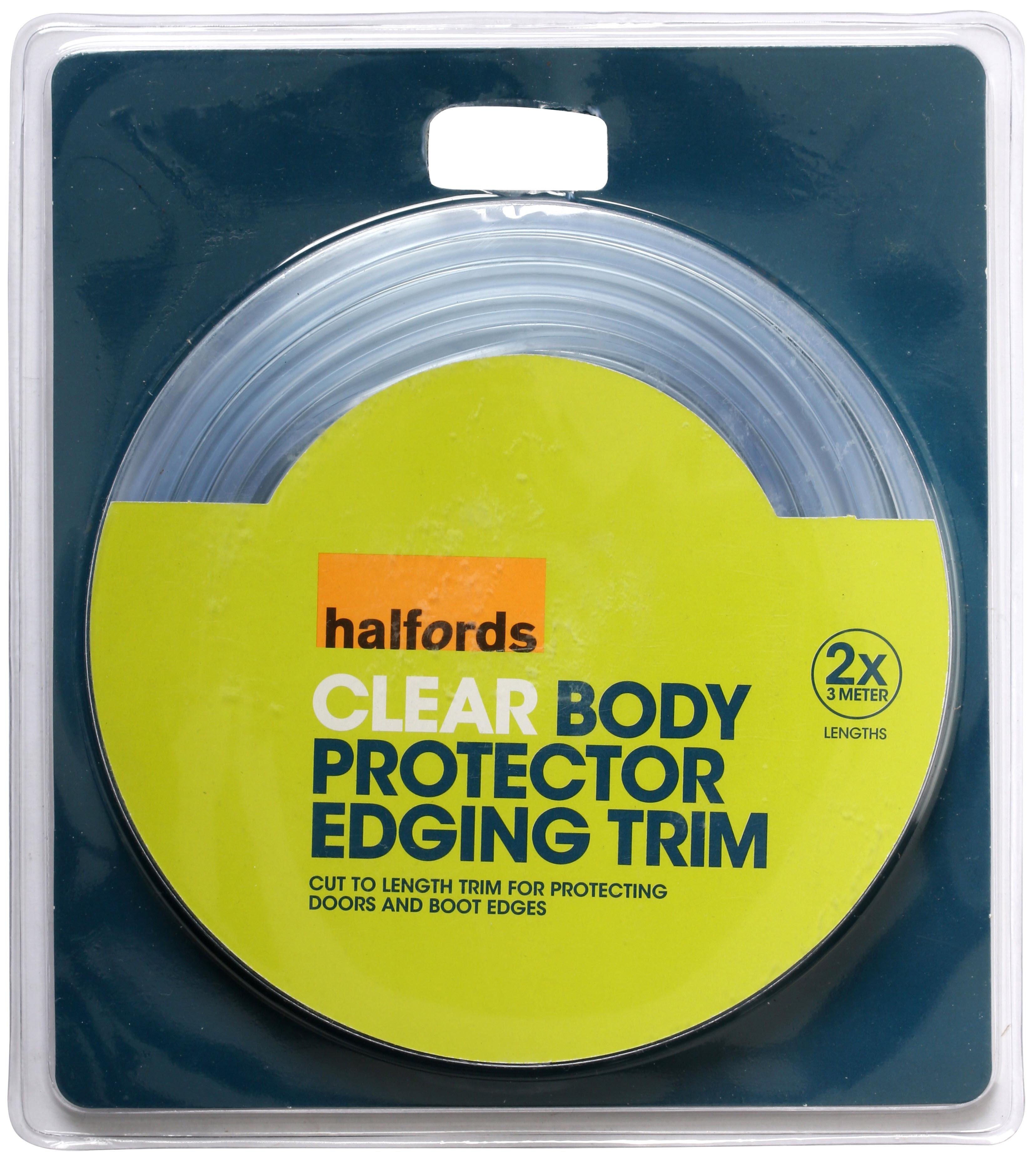 Halfords Bodyguard Clear Door Trim 2 x 3m Halfords UK
