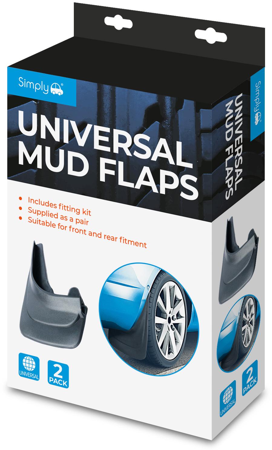 Simply Universal Mud Flaps Halfords UK