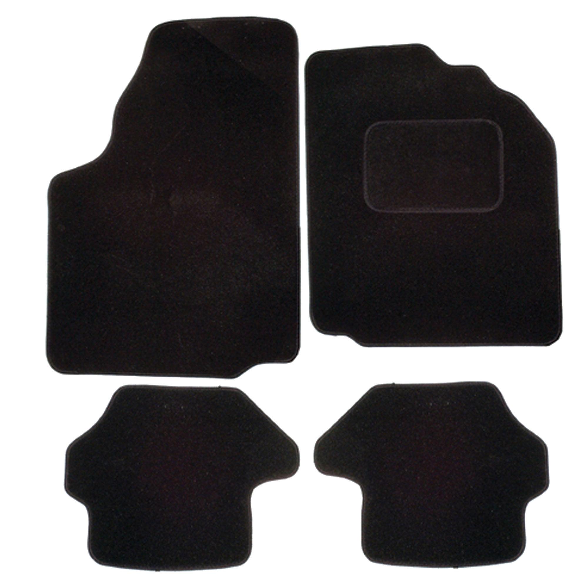 Ford Fiesta Luxury Mats 0 Clips (SS1037) Halfords UK