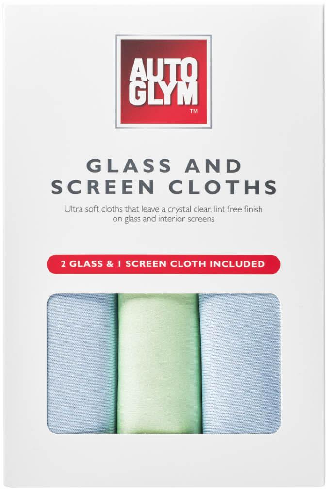 Autoglym Glass & Screen Cloths Halfords UK