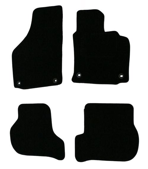 Halfords (SS1388) VW Golf 5 Car Mats (0407/oval clips) BLK Halfords UK