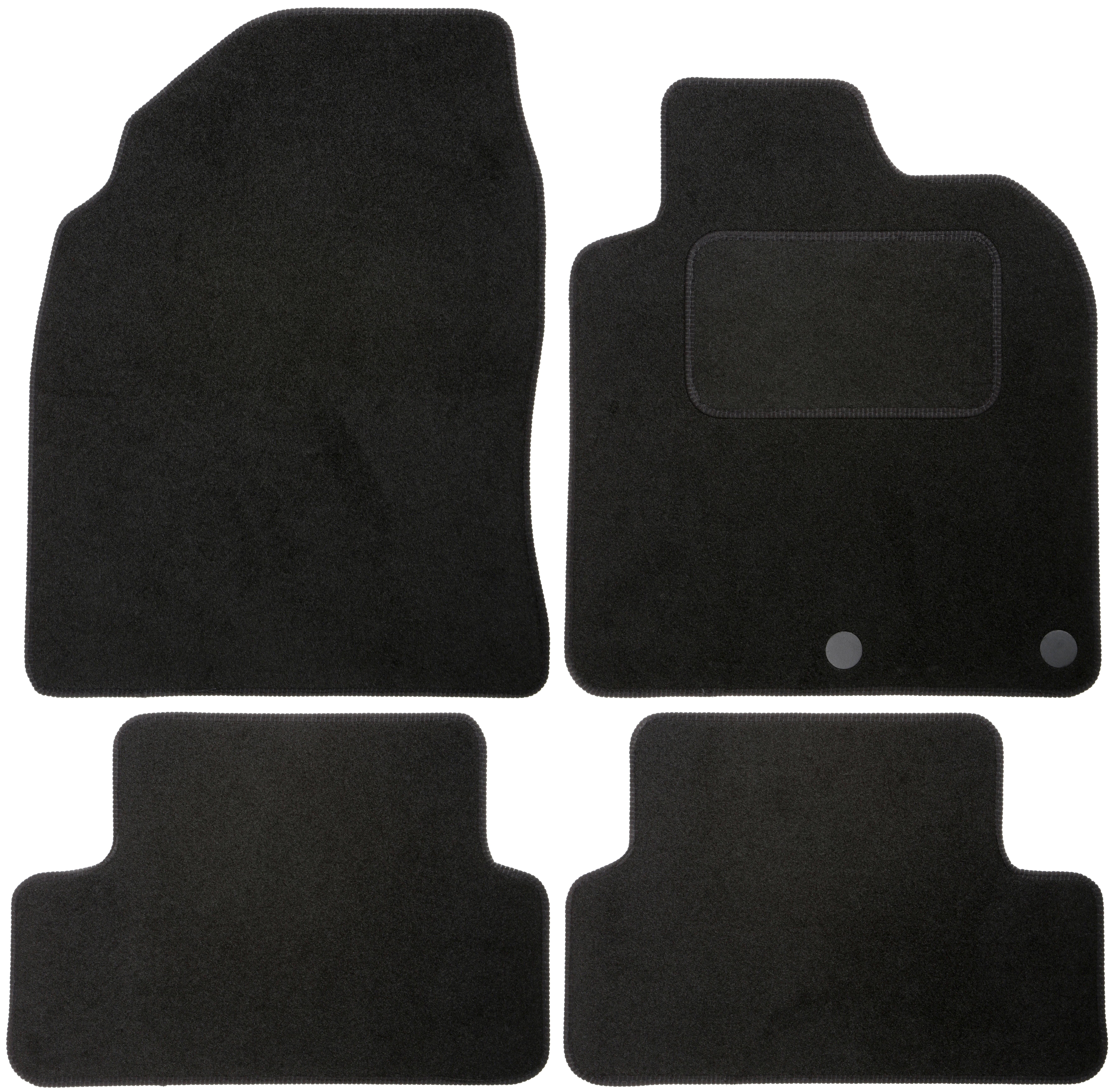 Nissan Qashqai Luxury Mats 2 Clips (SS4827) Halfords UK