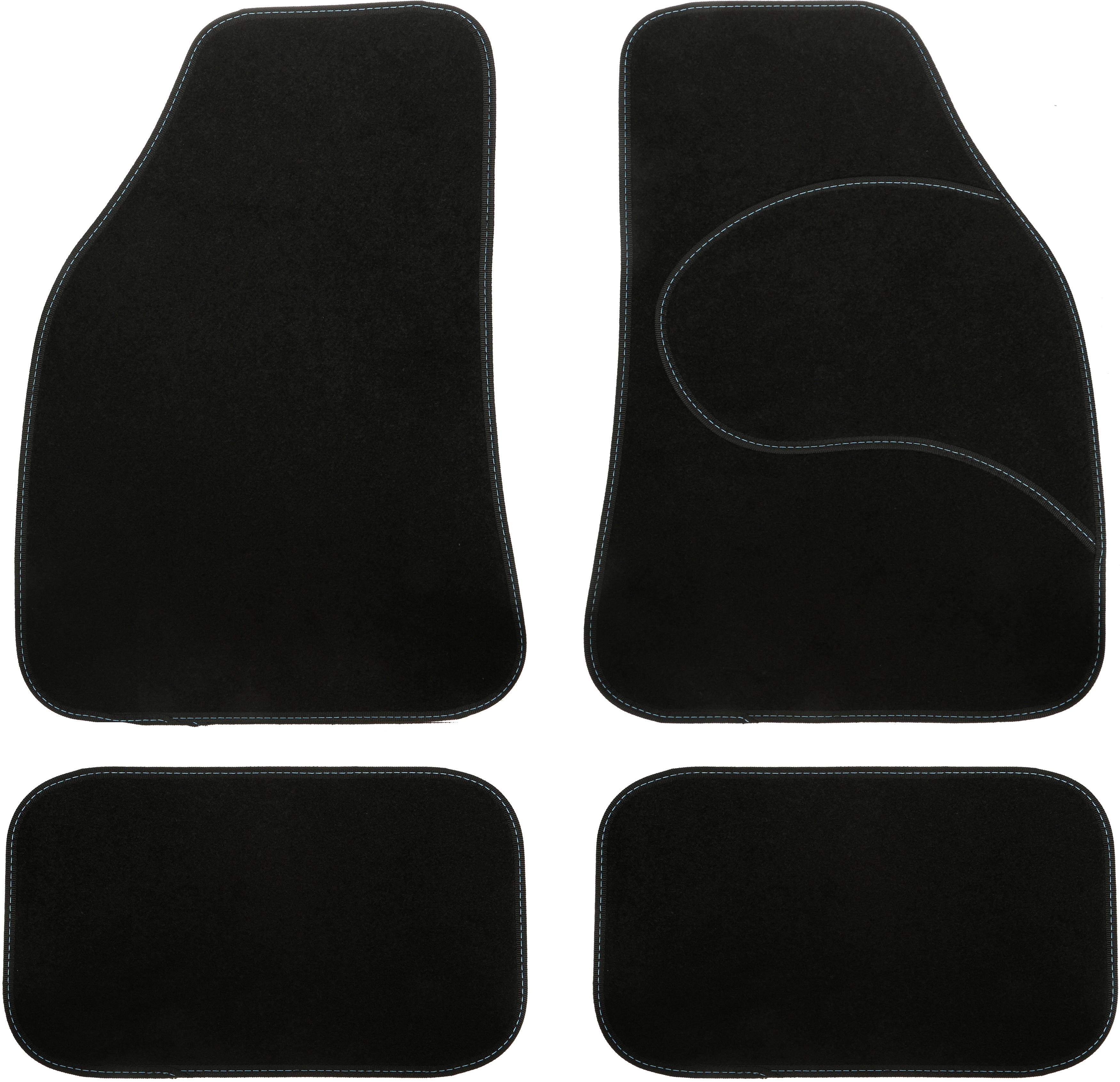 Halfords Carpet Car Mats Blue Trim Halfords UK
