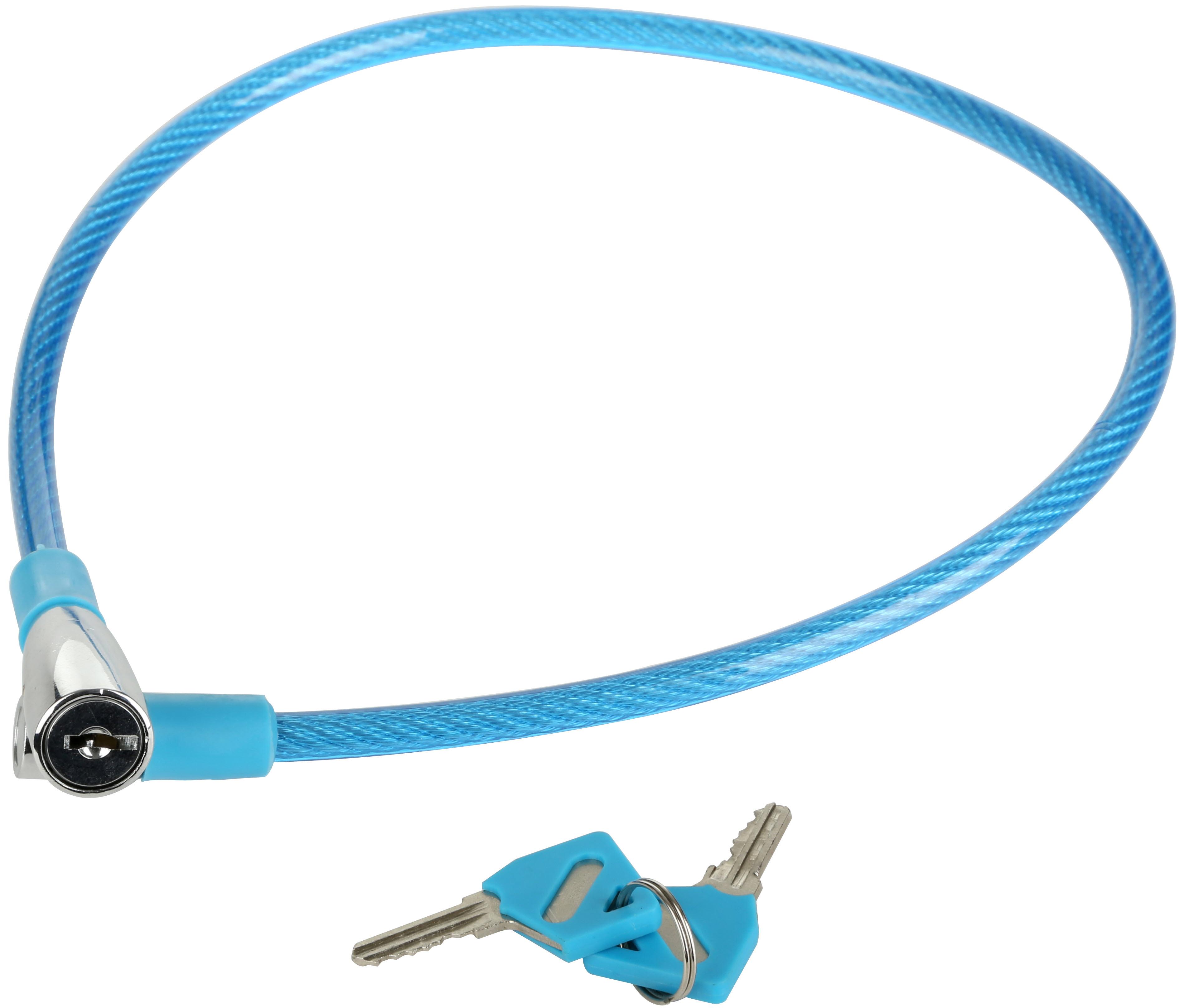Halfords Essential Kids Bike Lock Blue Halfords UK