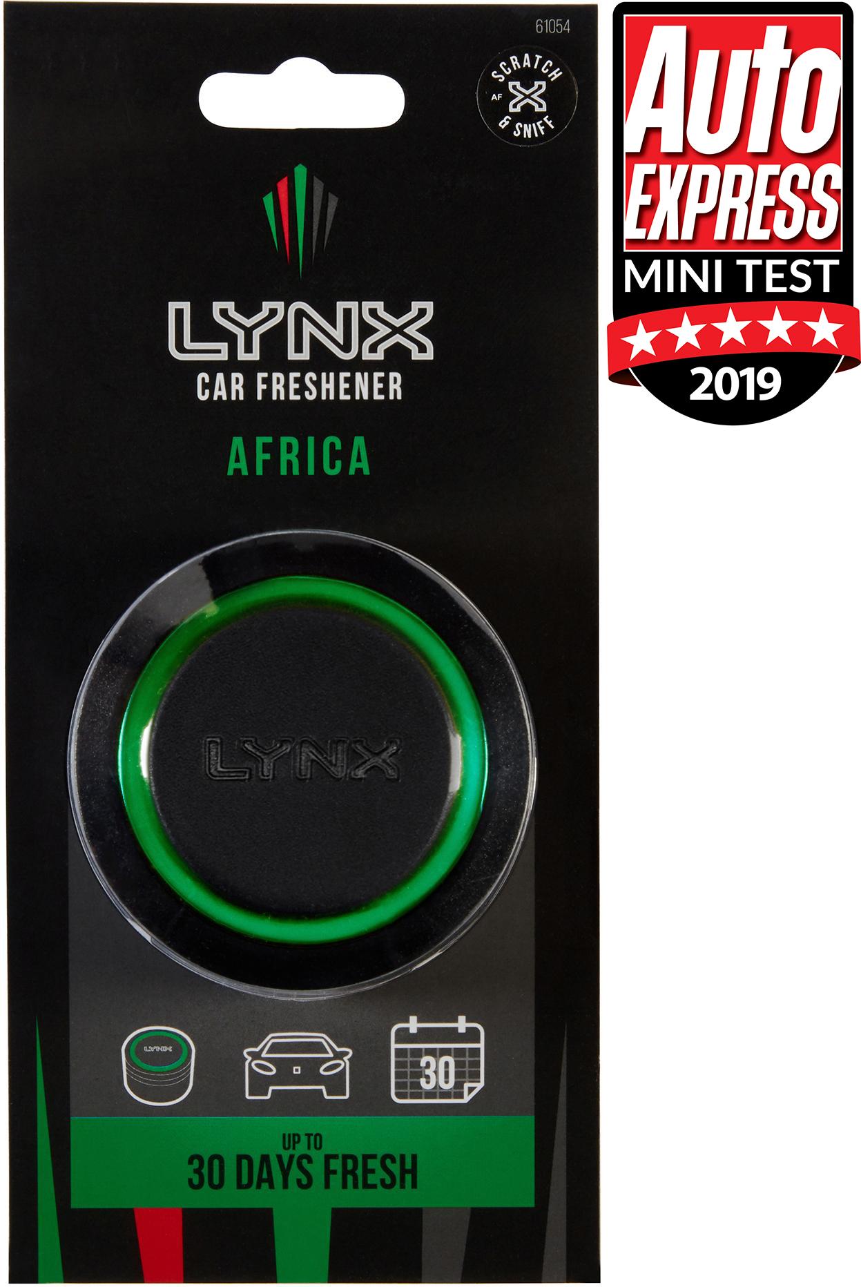 Lynx Gel Can Car Freshener Africa Halfords UK