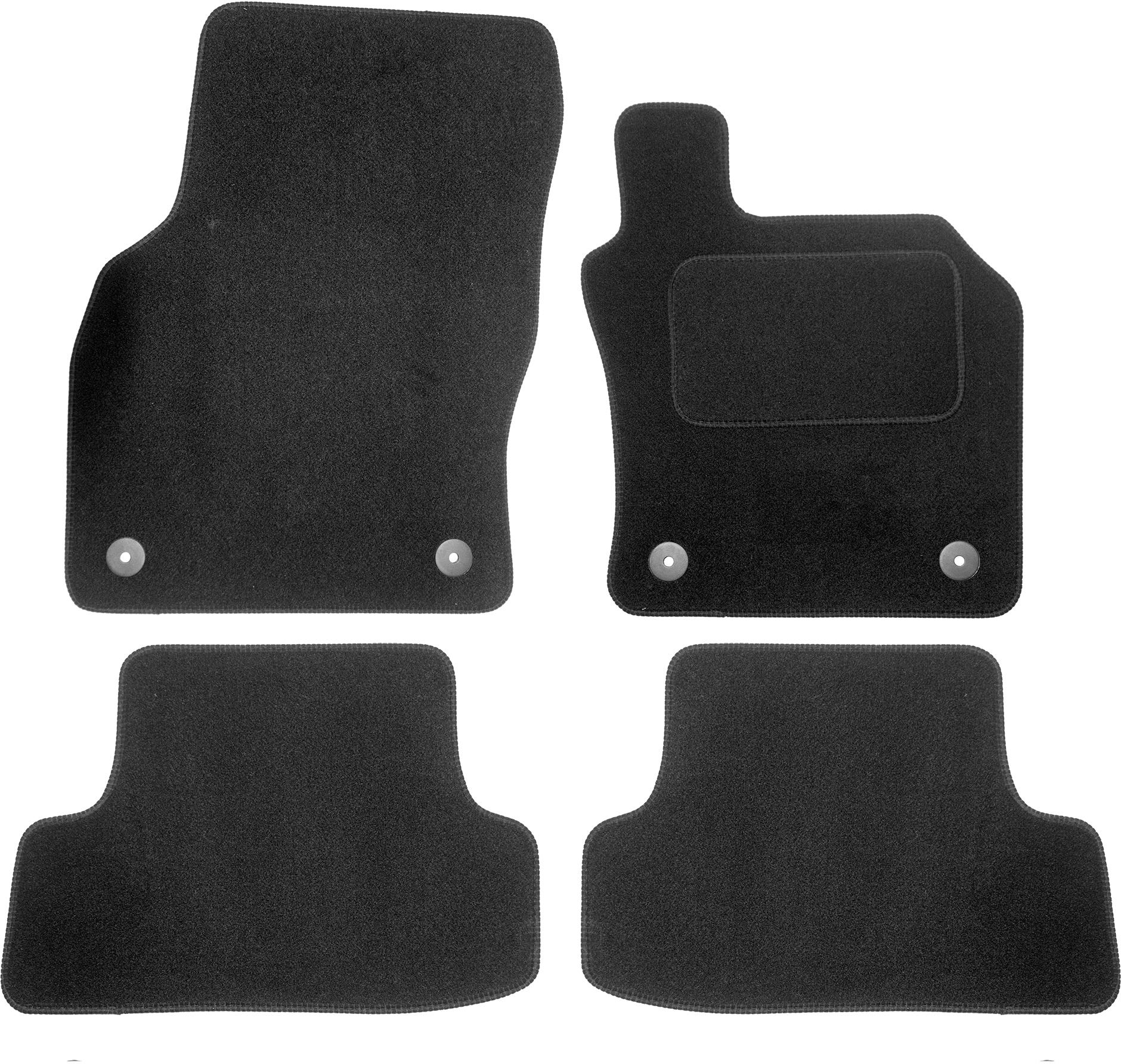 Halfords Audi A3 MK3 2012 Onwards Set of 4 Standard Car Mats Halfords UK