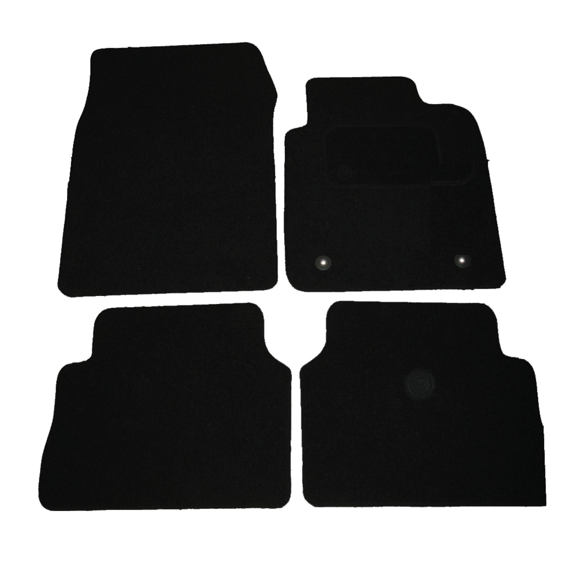 Halfords (SS1310) Vauxhall Vectra Car Mats (0308) BLK Halfords UK