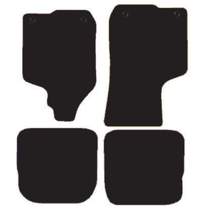 Audi A3 Luxury Mats 4 Clips (SS1544) Halfords UK