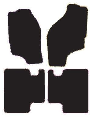 Nissan Terrano Luxury Mat 0 Clips (SS1604) Halfords UK