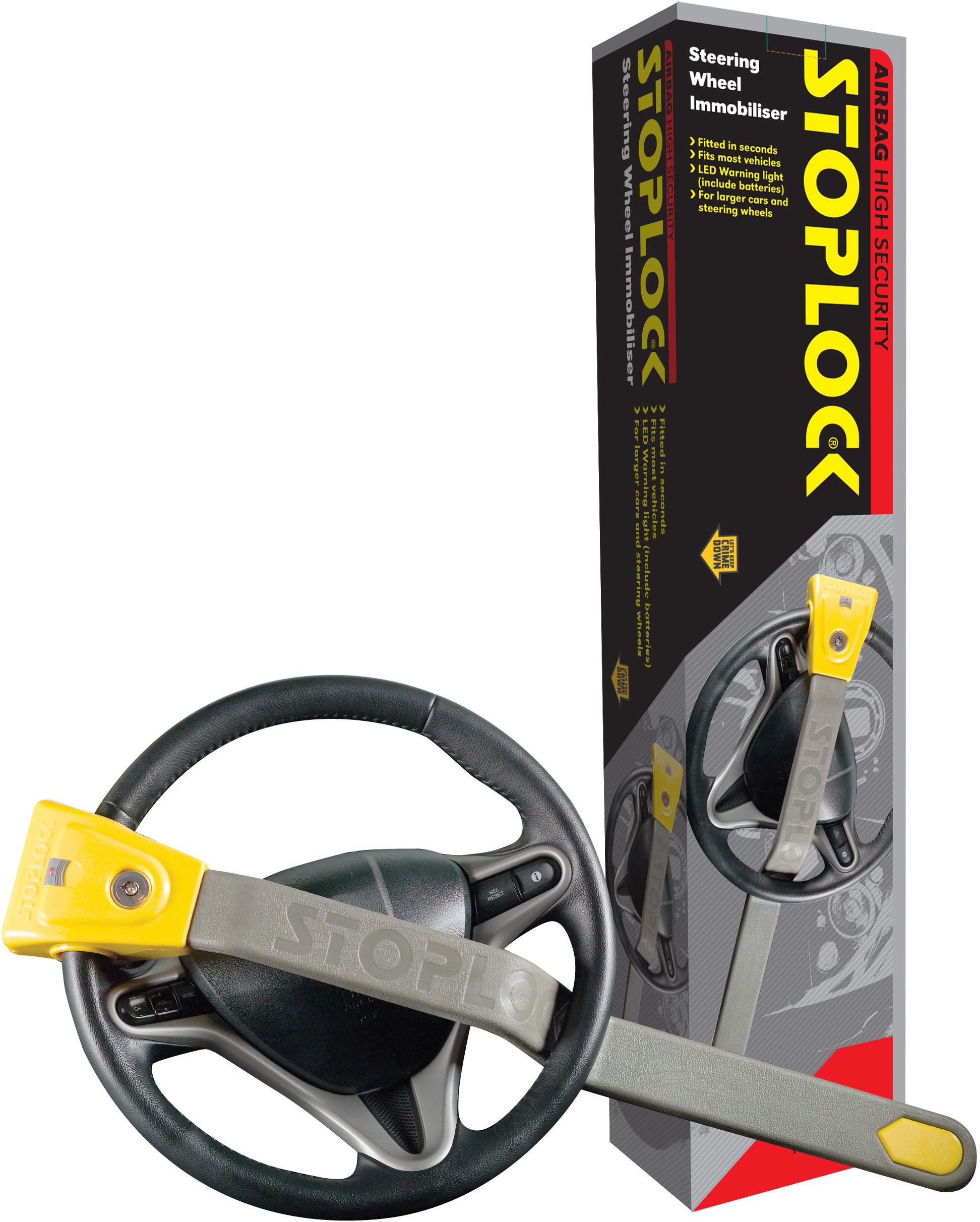 Stoplock Airbag 4x4 Steering Wheel Lock Halfords UK