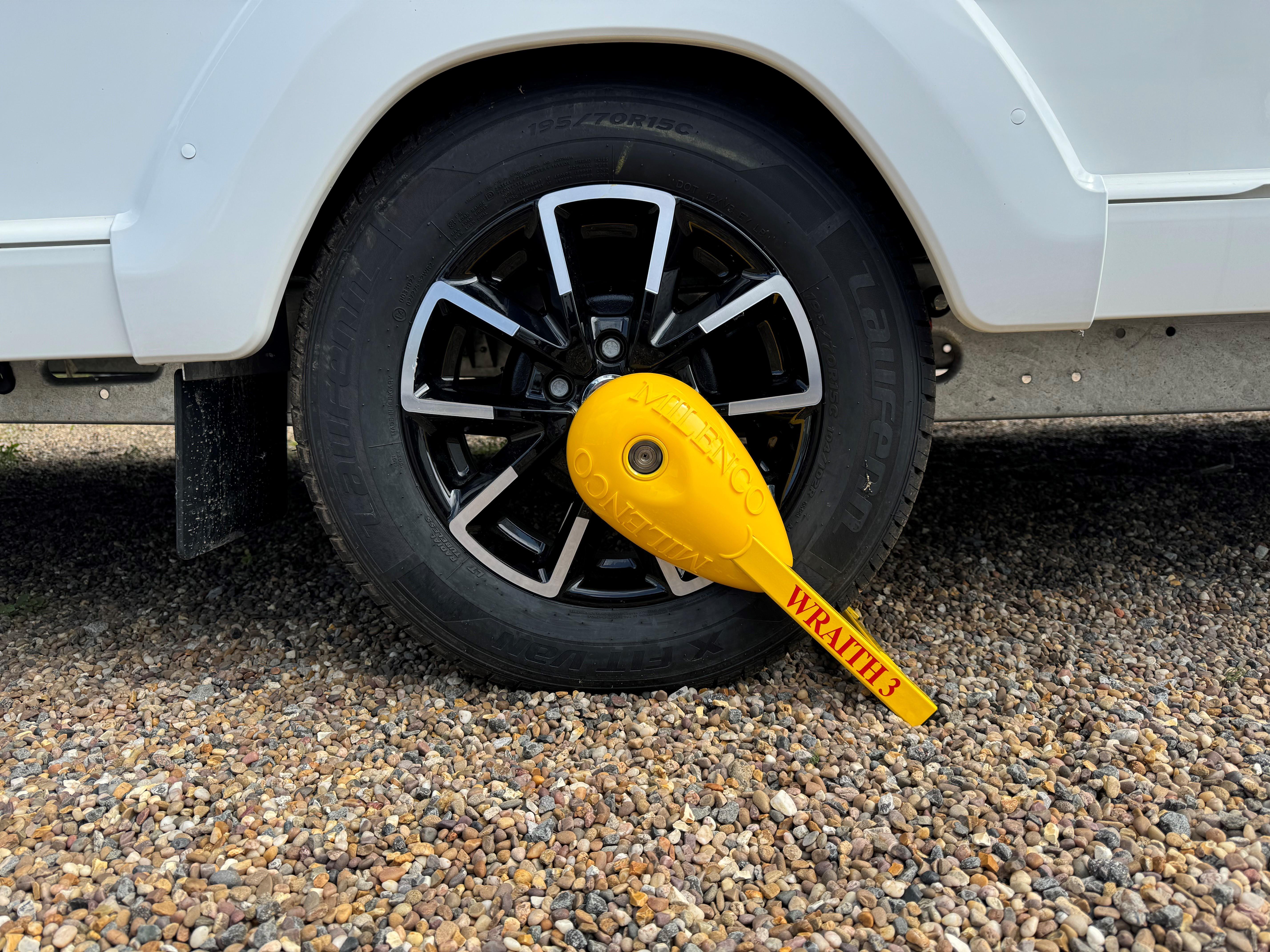 Milenco Wraith Wheel Lock Halfords UK