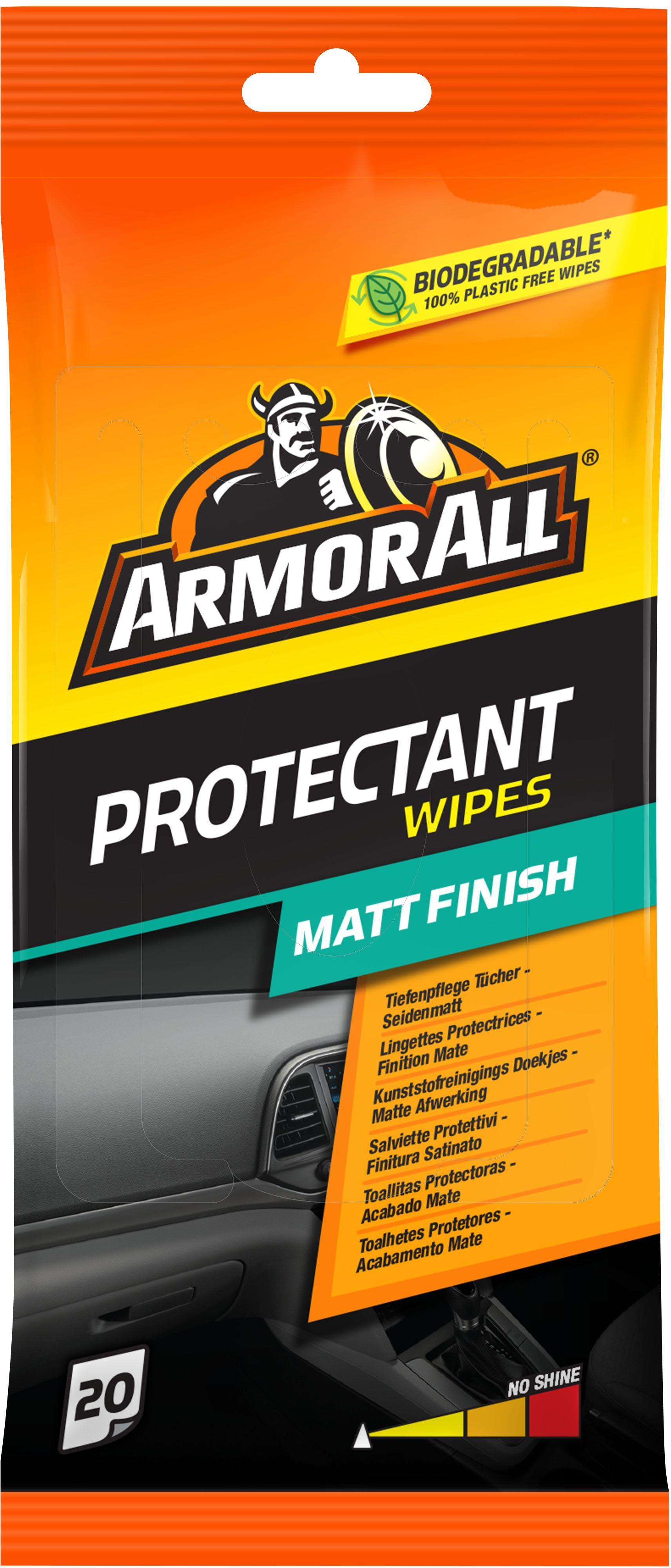 Armor All Matt Dashboard Wipes x 20 Halfords UK