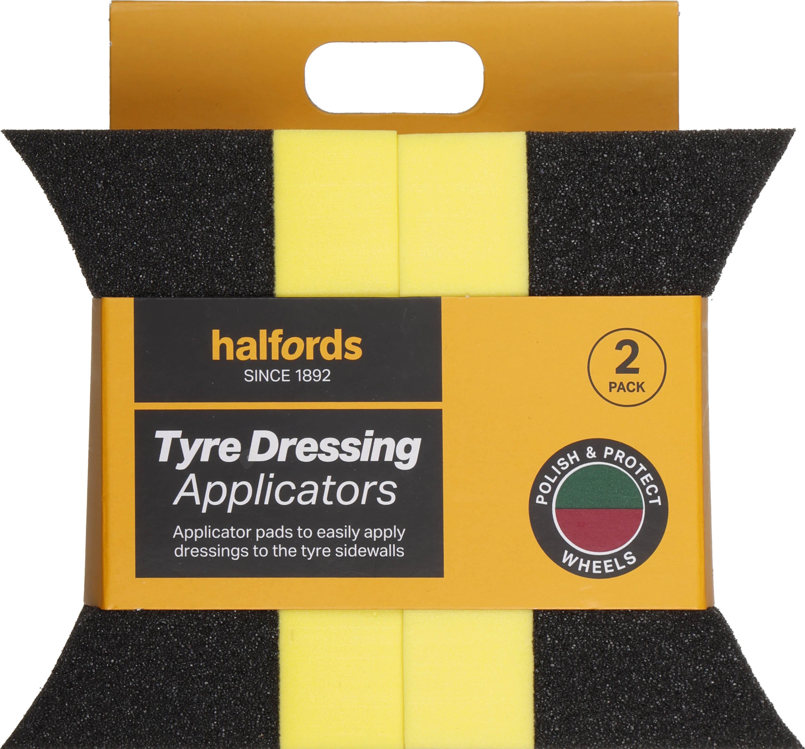 Halfords Tyre Dressing Applicator (2Pk) Halfords UK