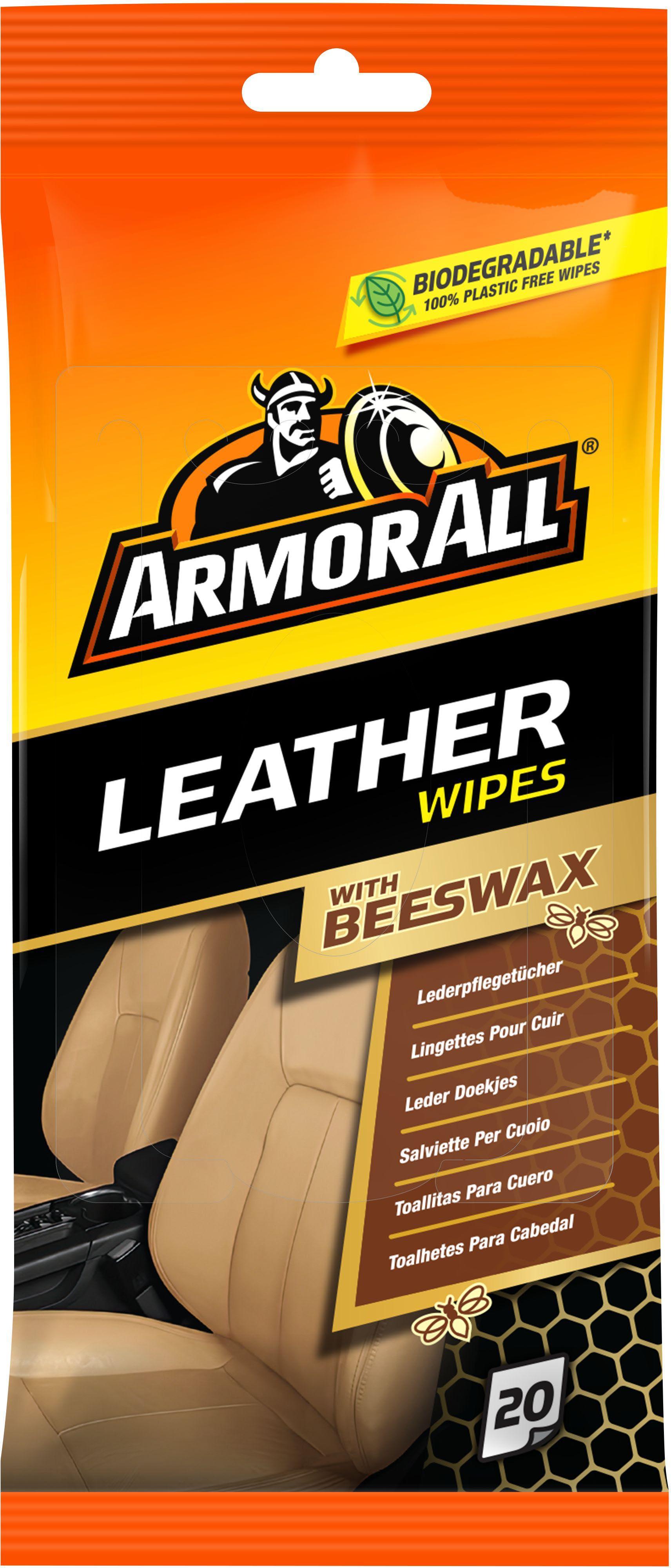 Armor All Leather Wipes x 20 Halfords UK