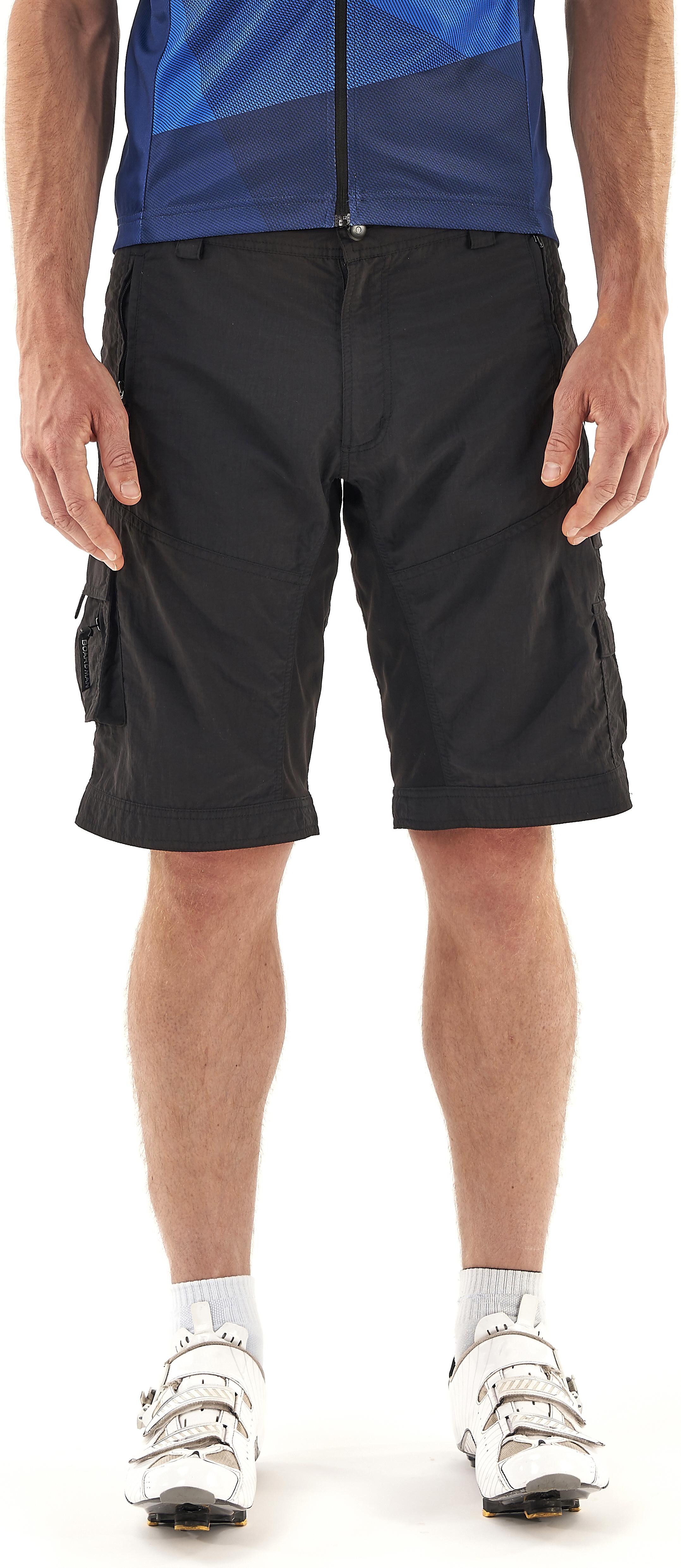 Boardman Mens Mountain Bike Shorts Black, XXX Large Halfords UK