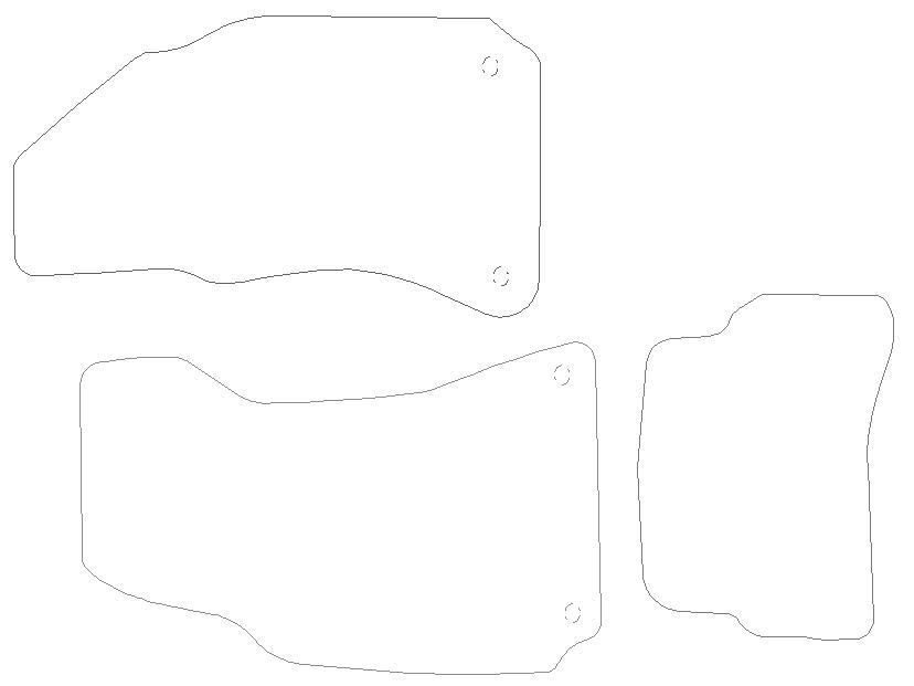 VW Passat Luxury Mats 4 Clips (SS4388) Halfords UK