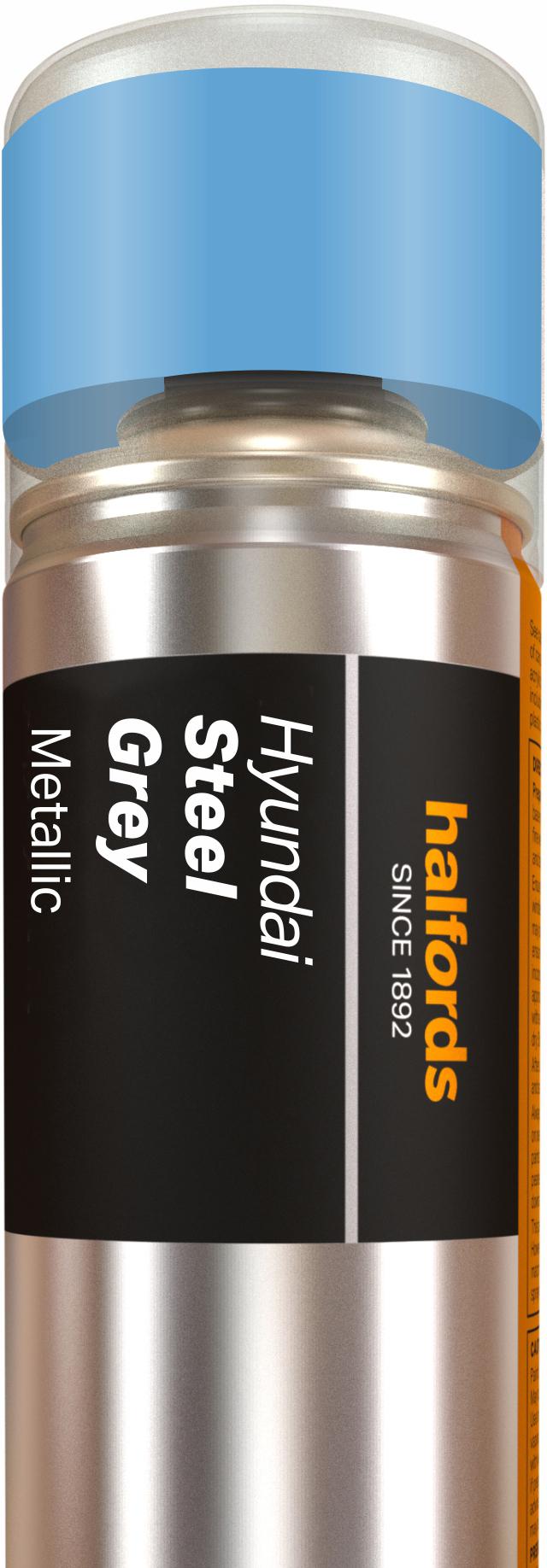 Halfords Hyundai Steel Grey Car Spray Paint 300ml Halfords UK