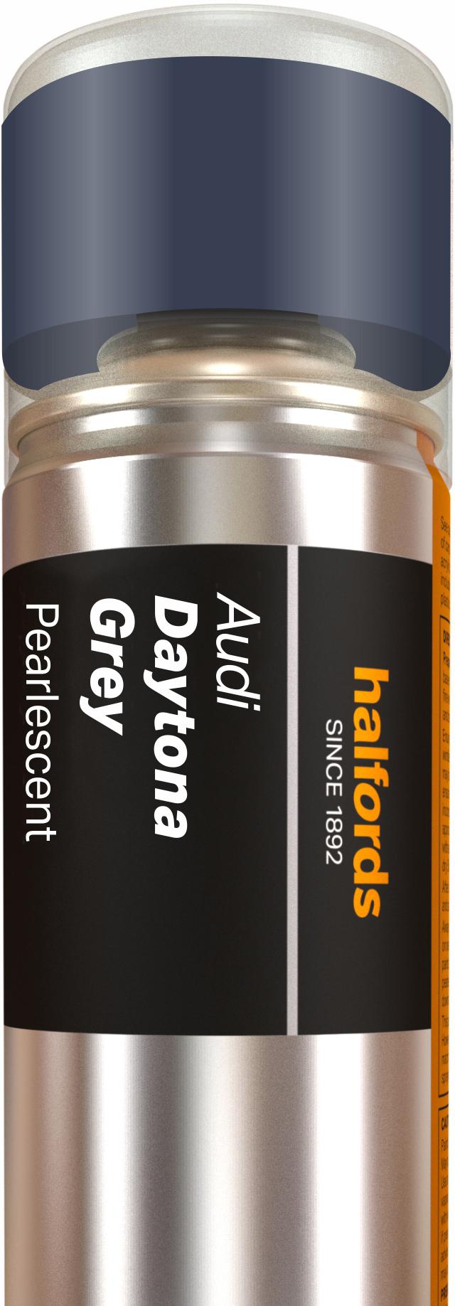 Halfords Audi Daytona Grey Car Spray Paint 300ml Halfords UK